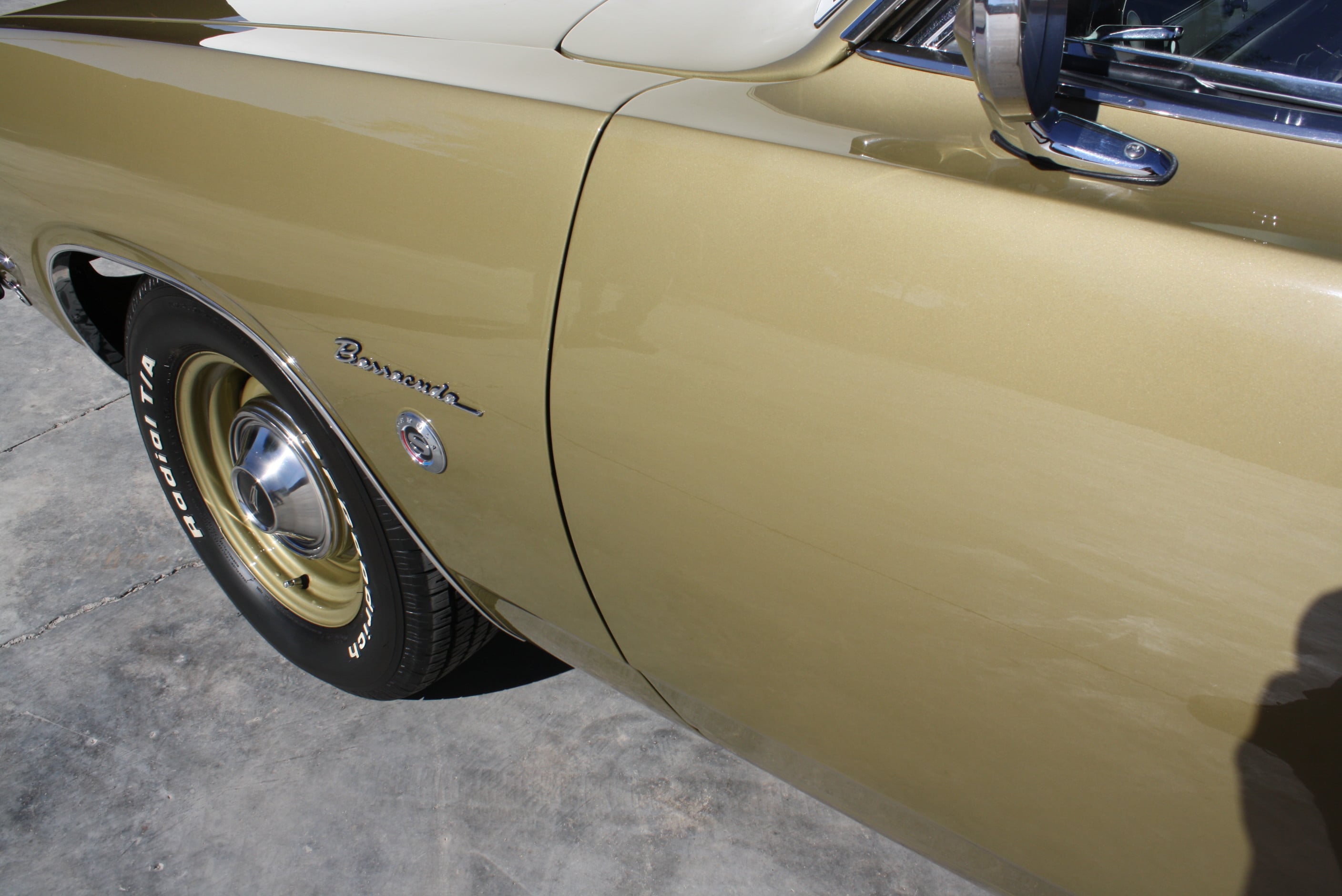 1968 Barracuda Factory numbers matching 383 big block Fastback.