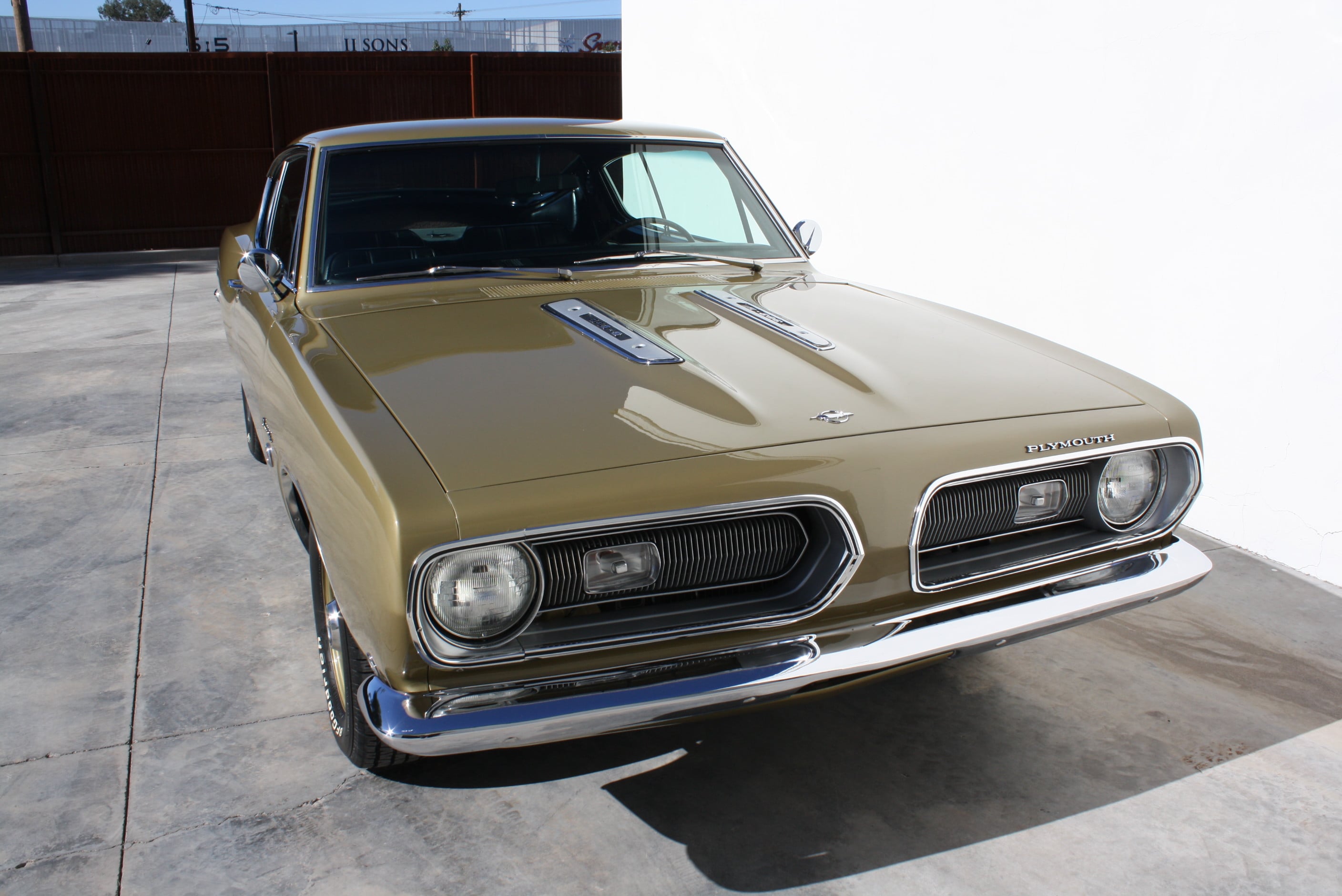 1968 Barracuda Factory numbers matching 383 big block Fastback.