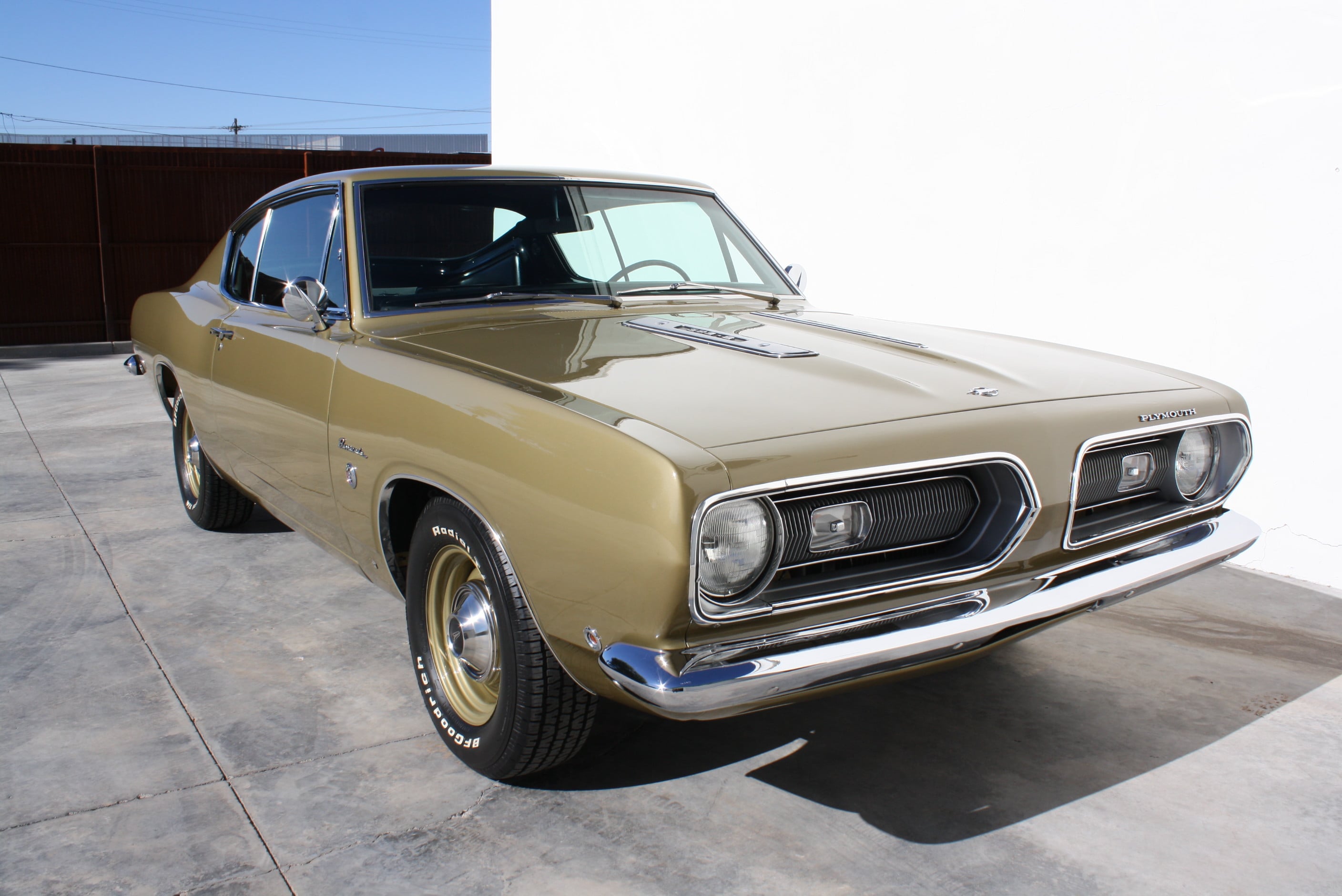 1968 Barracuda Factory numbers matching 383 big block Fastback.