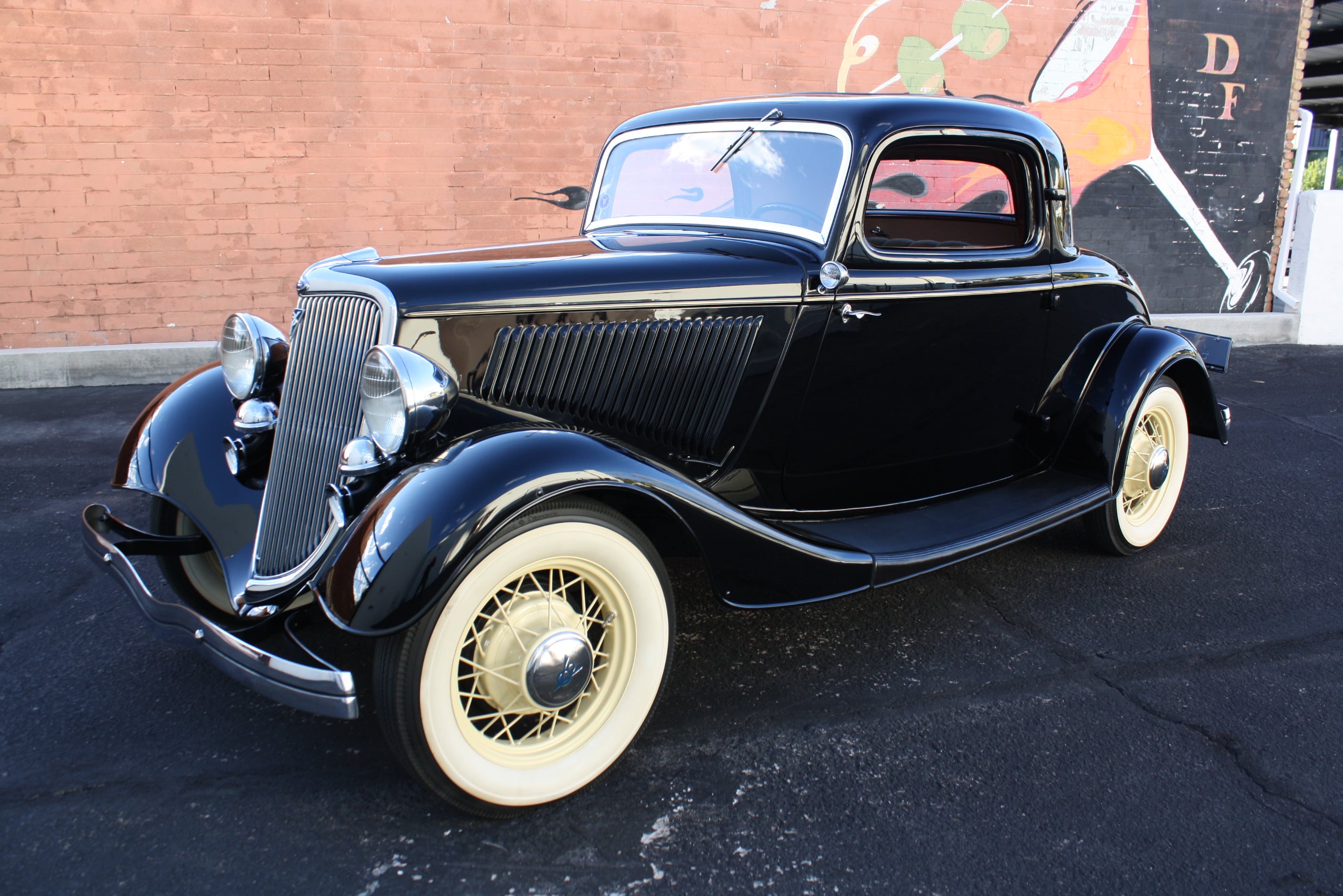 1934 Ford 3 Window Coupe