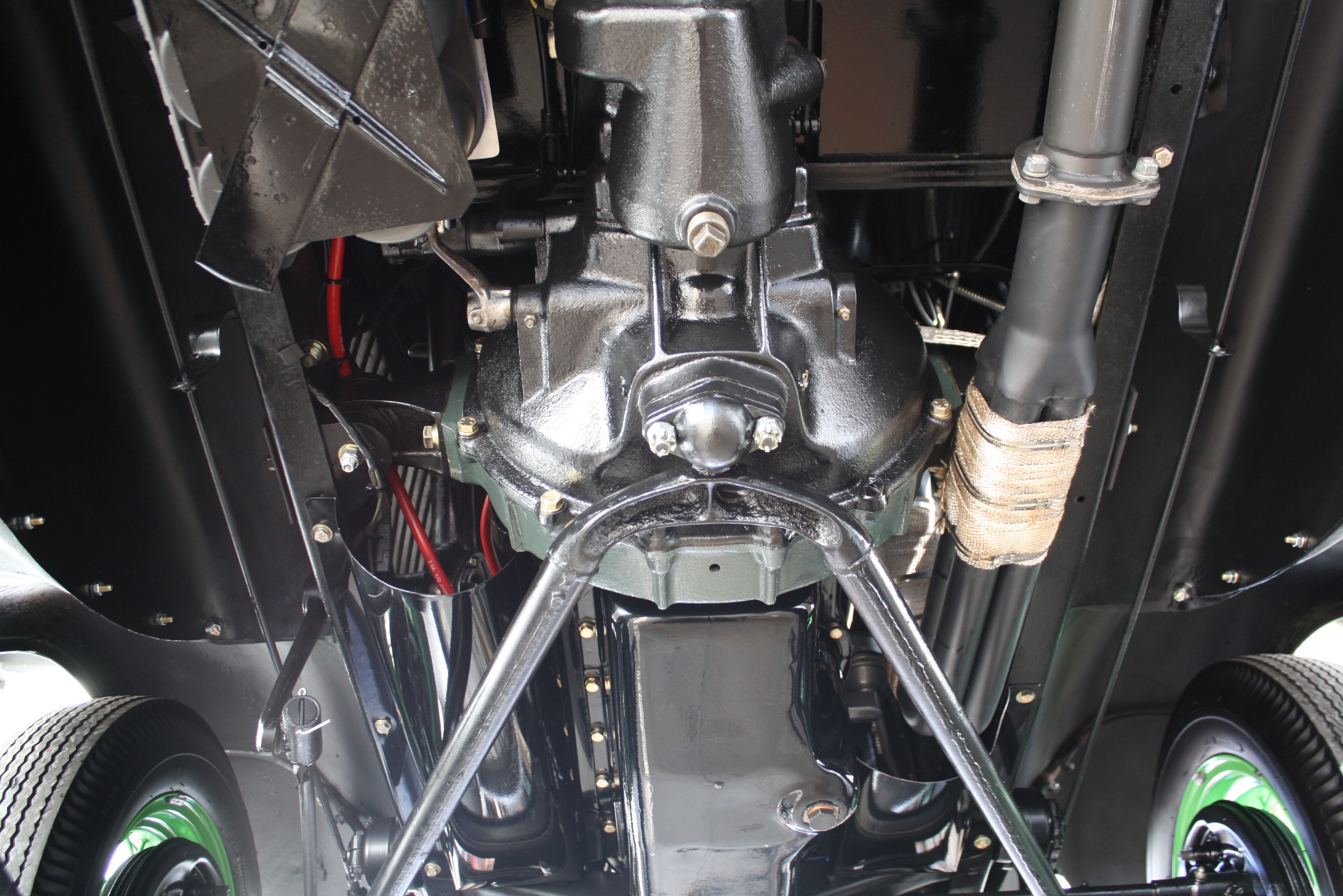 1928 Ford Model A sedan Miller OHV Hot Rod.