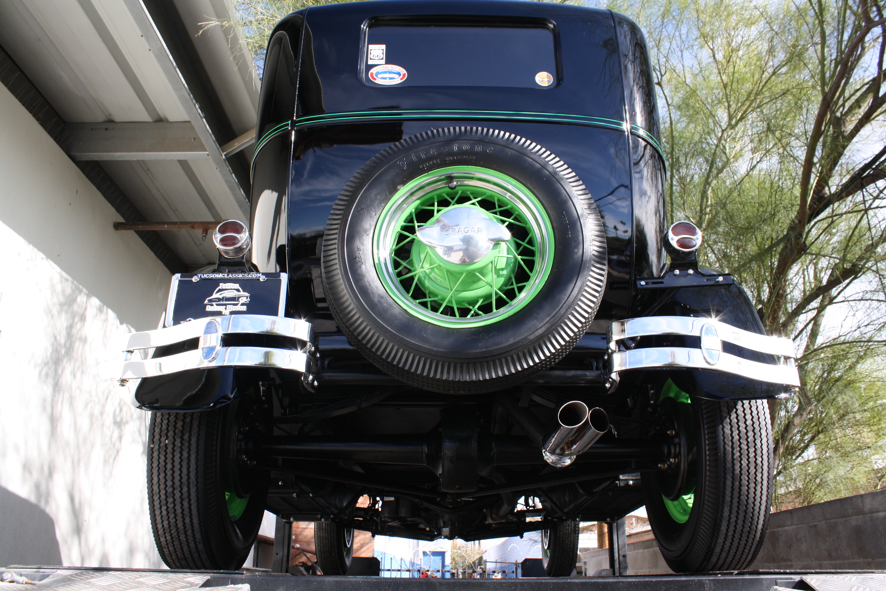 1928 Ford Model A sedan Miller OHV Hot Rod.