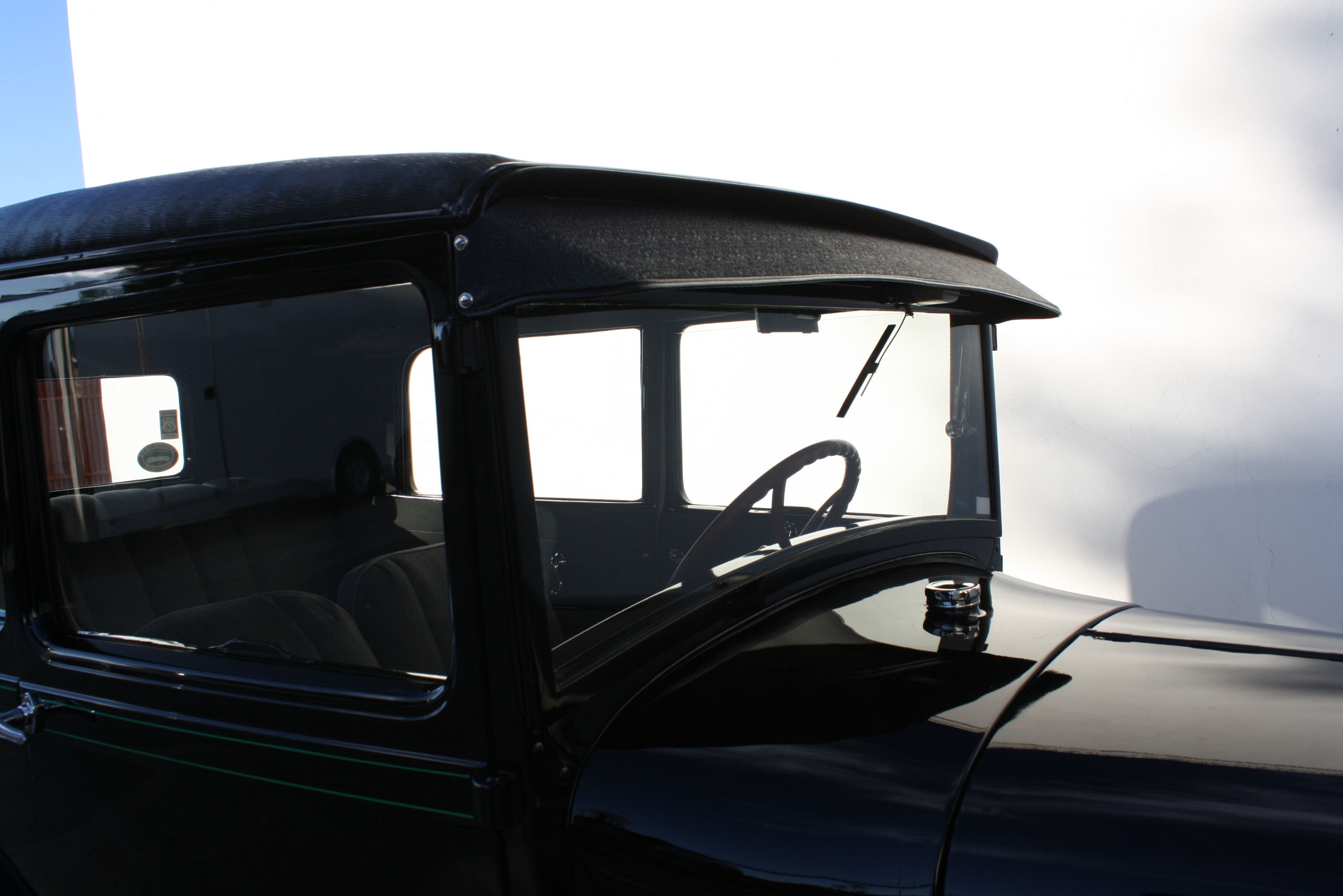 1928 Ford Model A sedan Miller OHV Hot Rod.