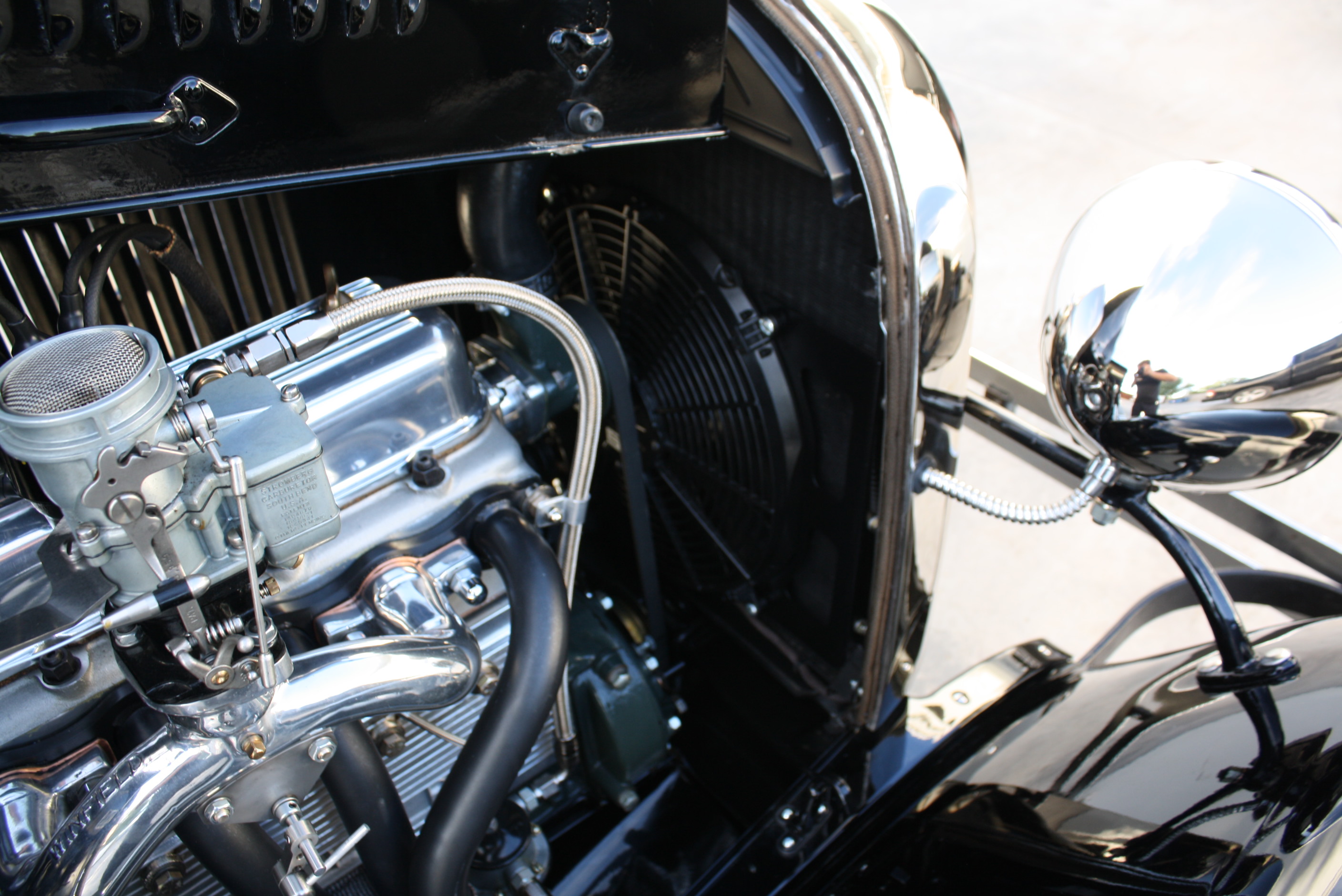1928 Ford Model A sedan Miller OHV Hot Rod.