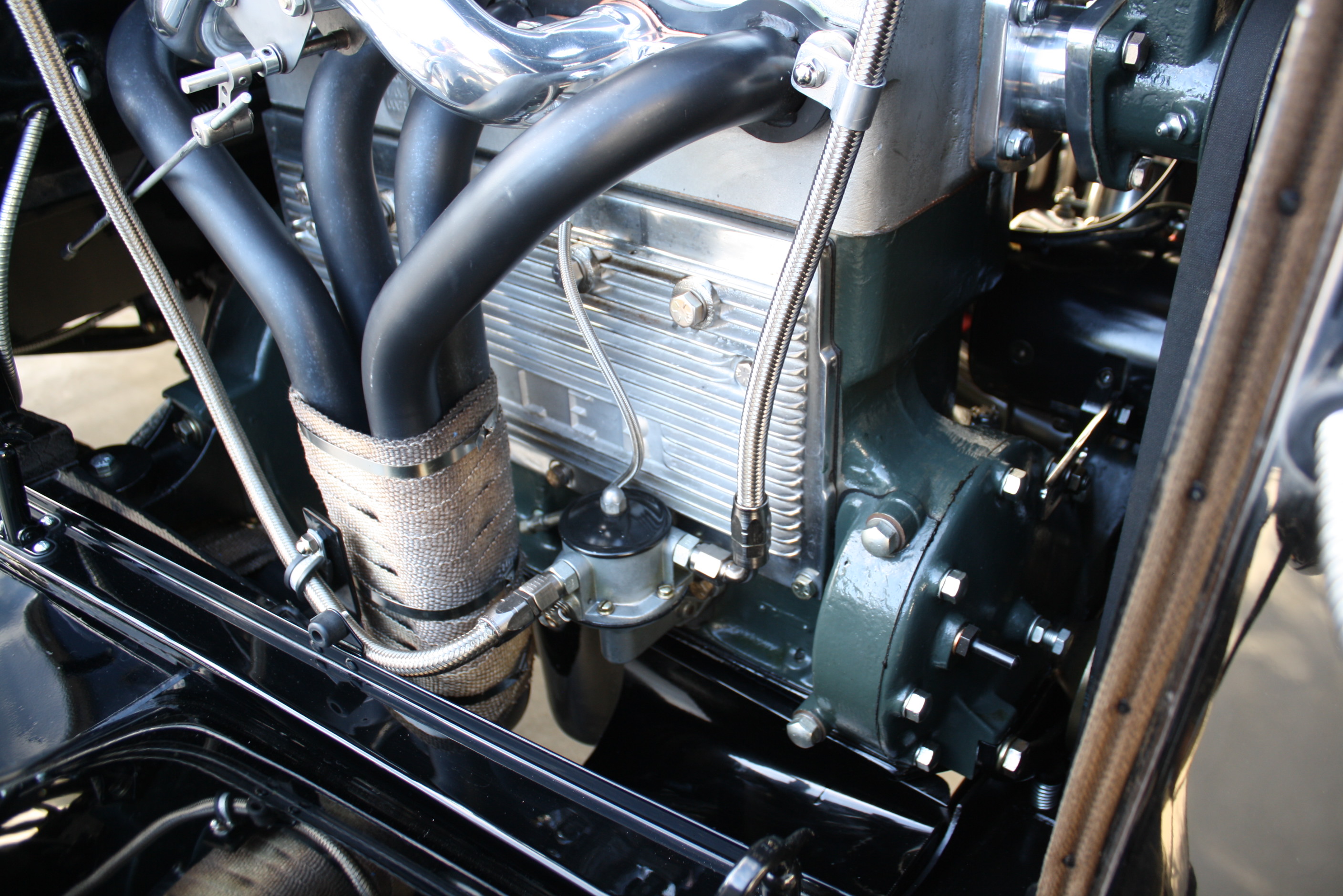 1928 Ford Model A sedan Miller OHV Hot Rod.