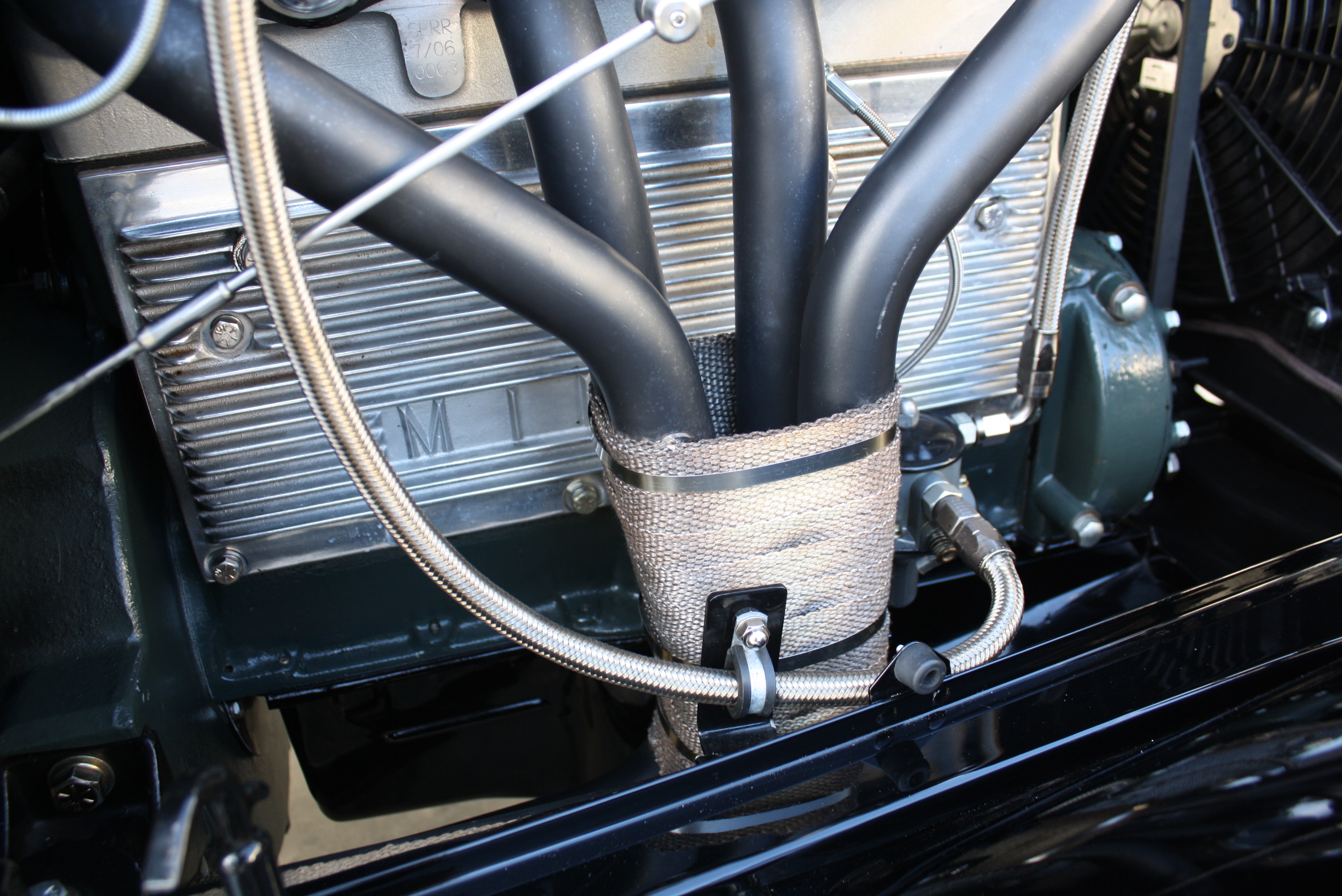1928 Ford Model A sedan Miller OHV Hot Rod.