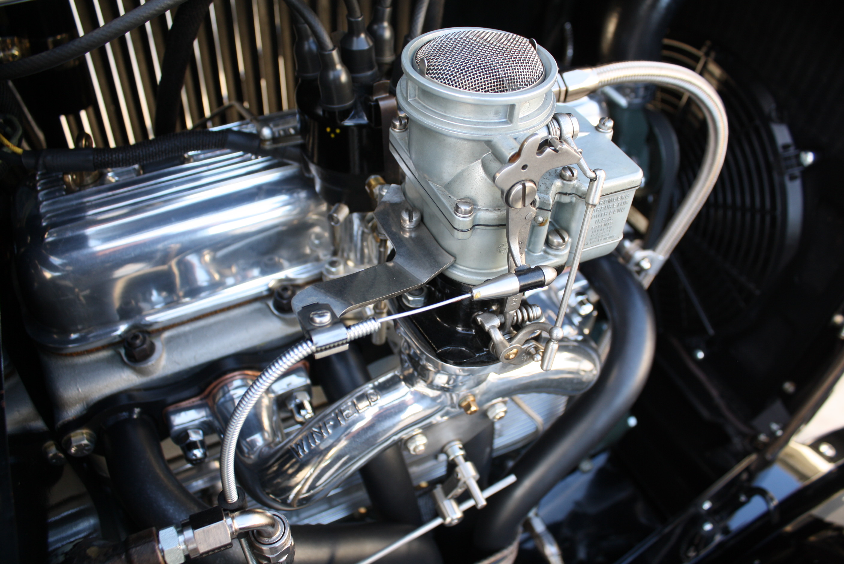 1928 Ford Model A sedan Miller OHV Hot Rod.