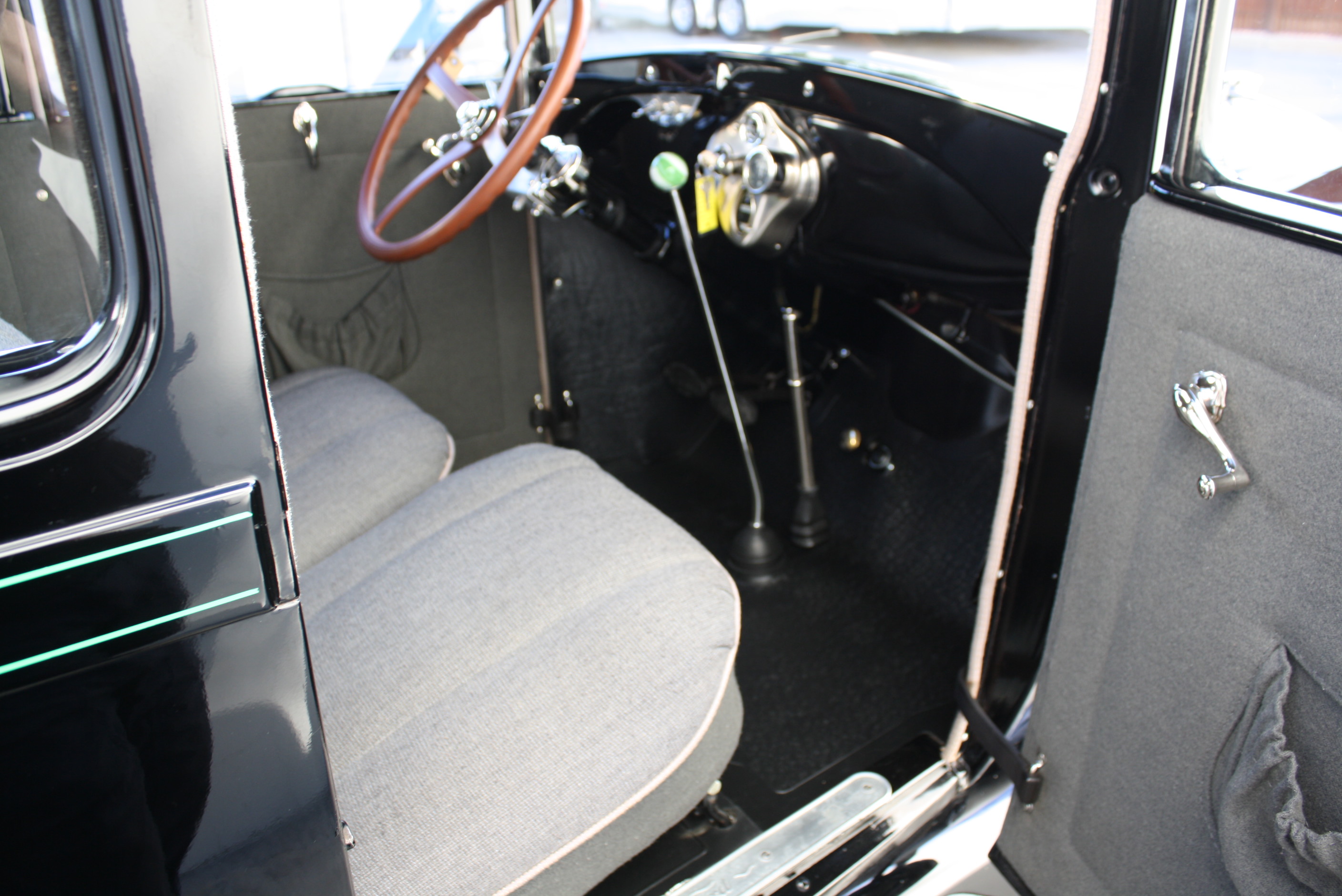 1928 Ford Model A sedan Miller OHV Hot Rod.