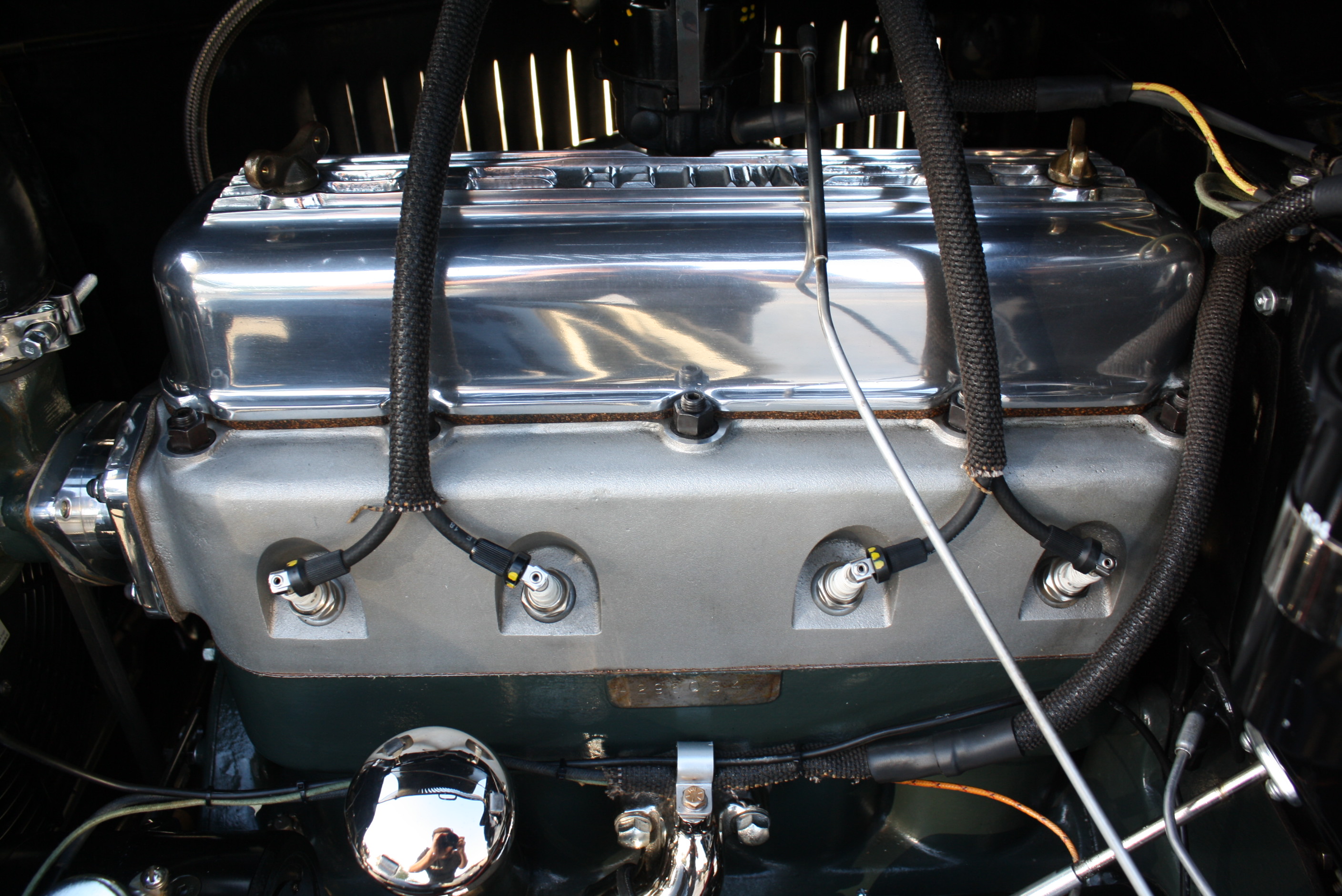 1928 Ford Model A sedan Miller OHV Hot Rod.
