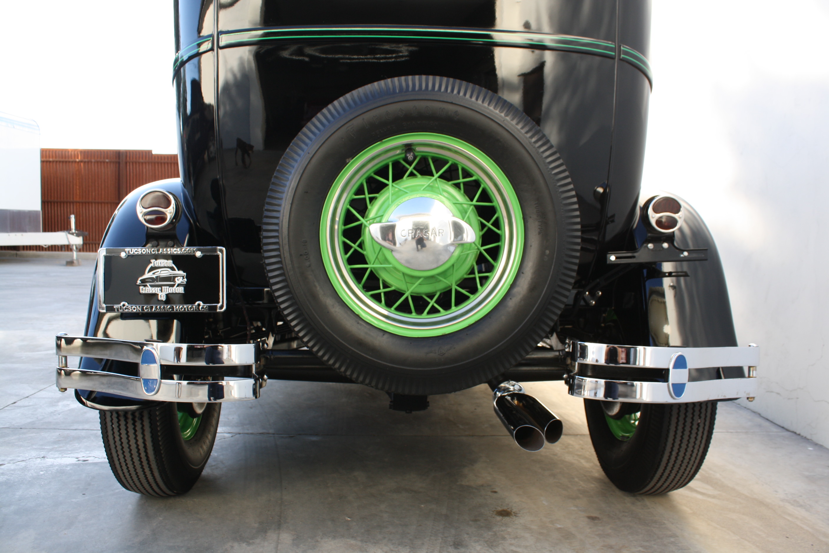 1928 Ford Model A sedan Miller OHV Hot Rod.