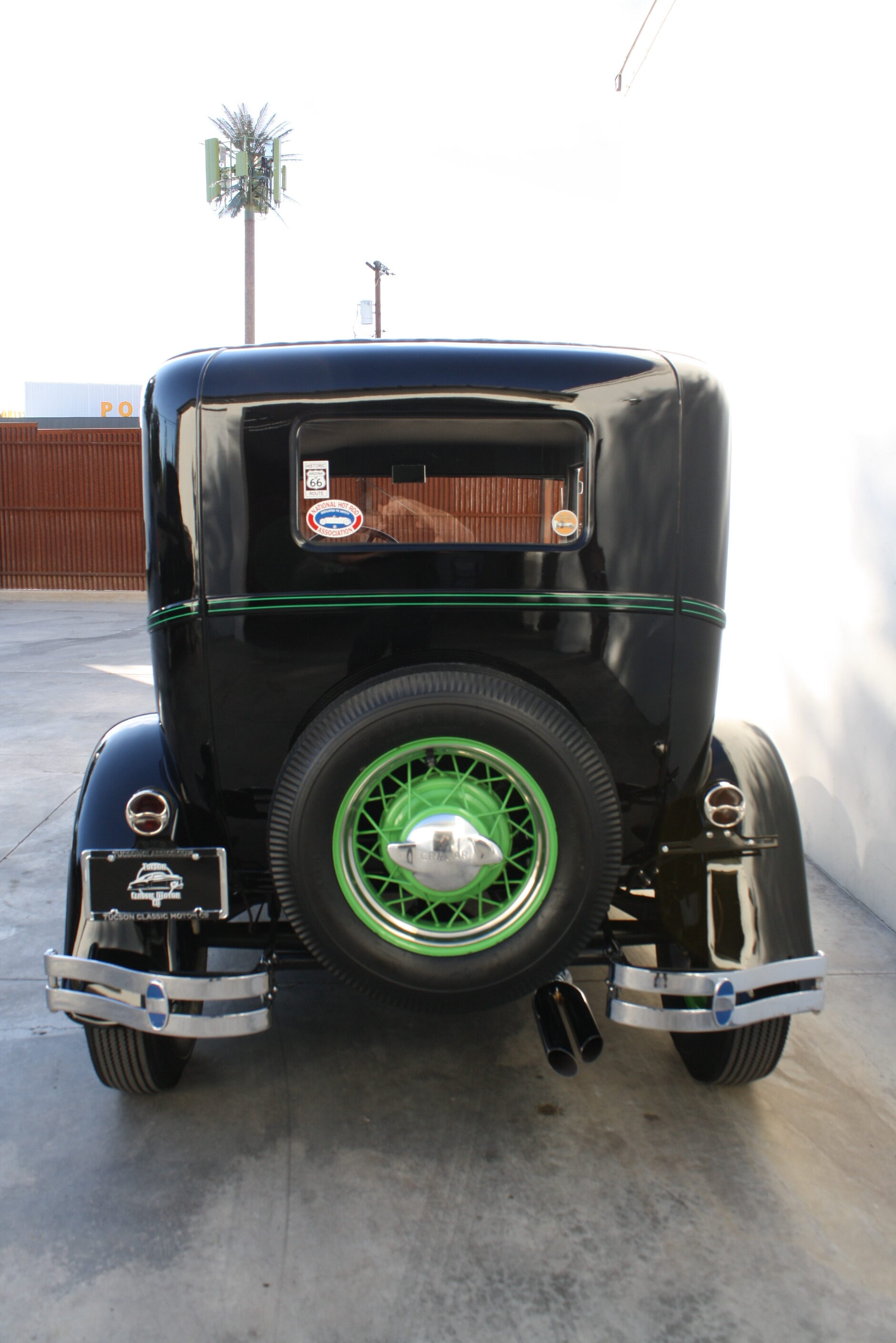 1928 Ford Model A sedan Miller OHV Hot Rod.