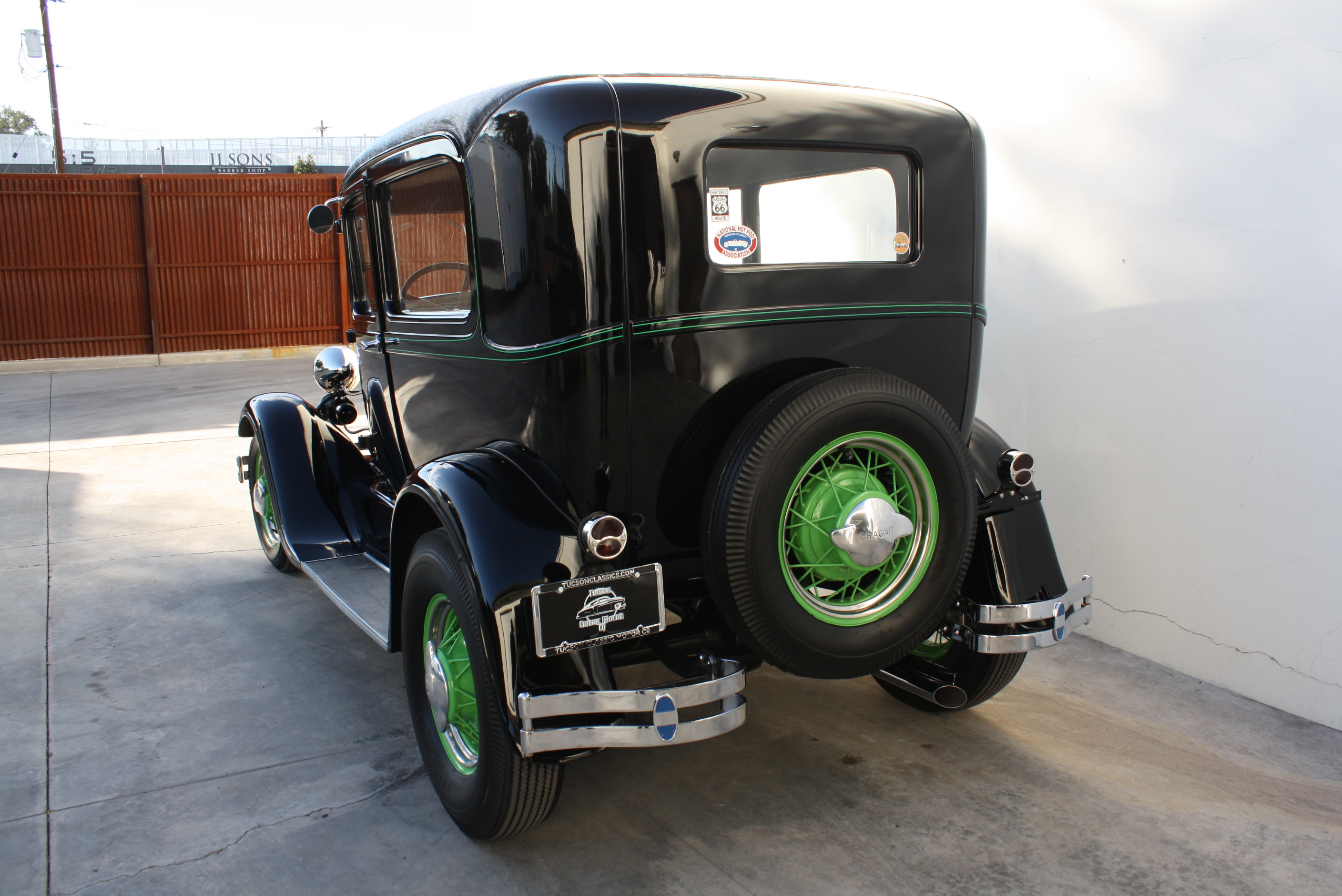 1928 Ford Model A sedan Miller OHV Hot Rod.