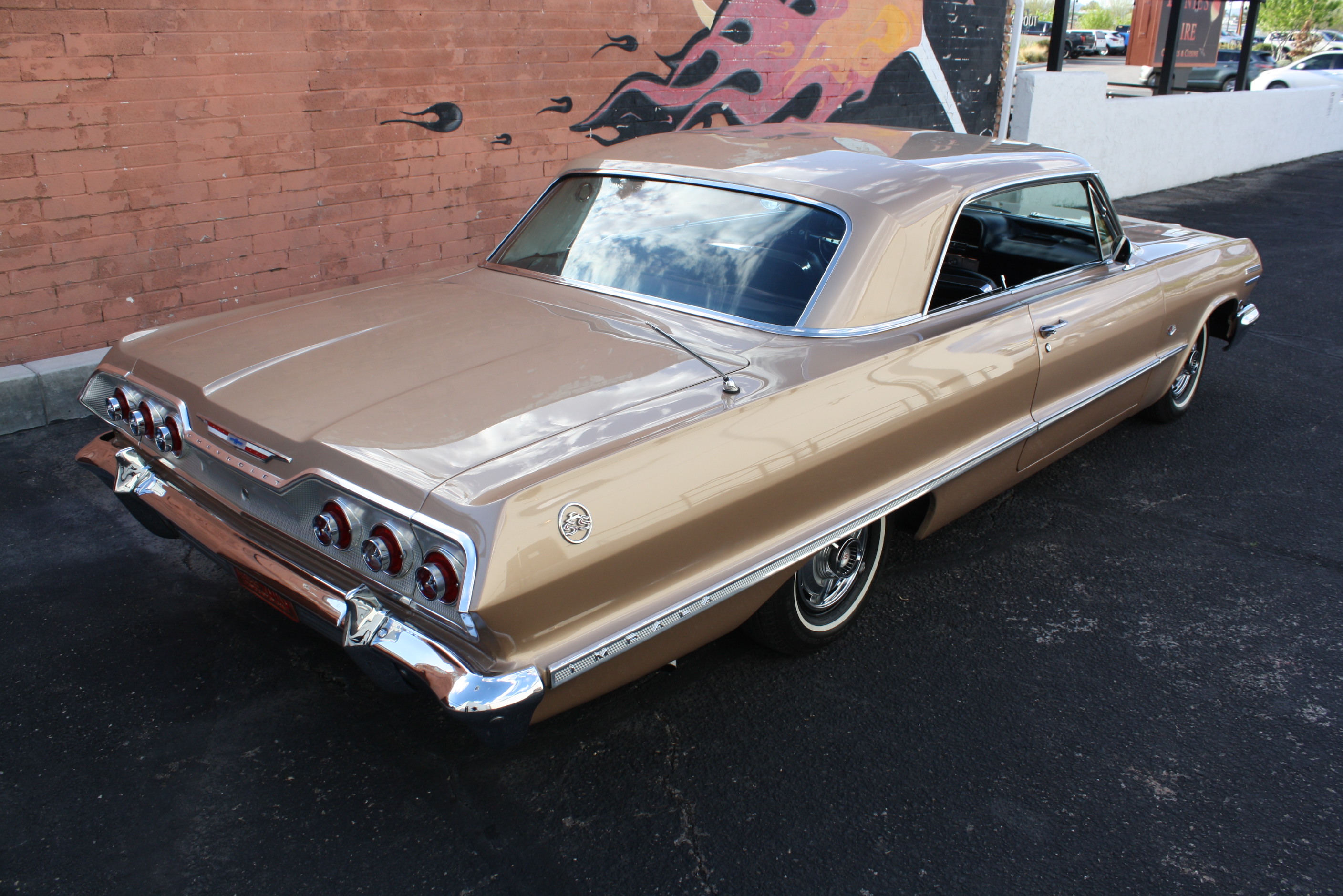 1963 Impala SS in special order “Anniversary Gold.”