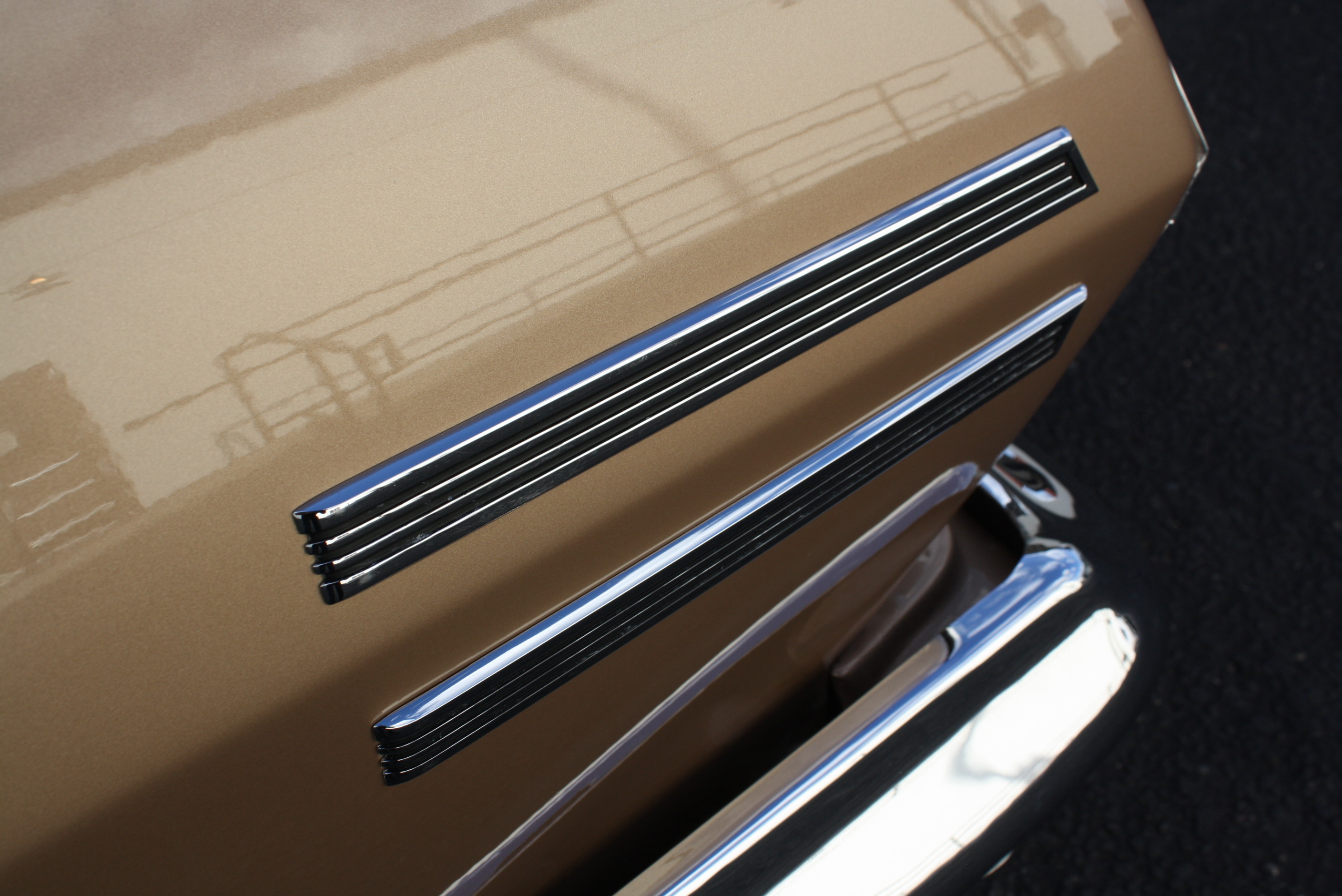 1963 Impala SS in special order “Anniversary Gold.”
