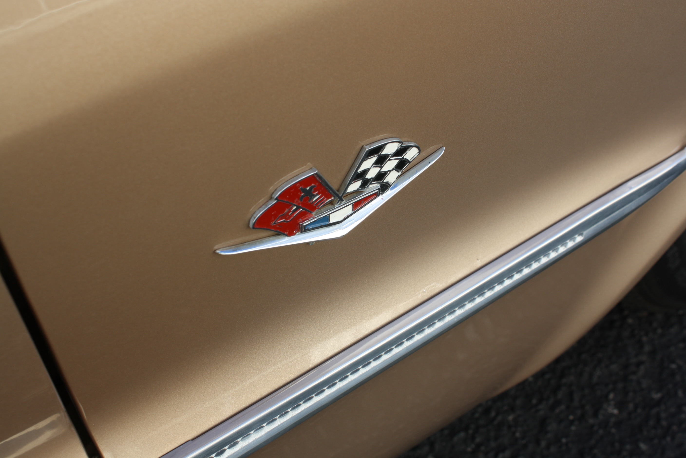 1963 Impala SS in special order “Anniversary Gold.”