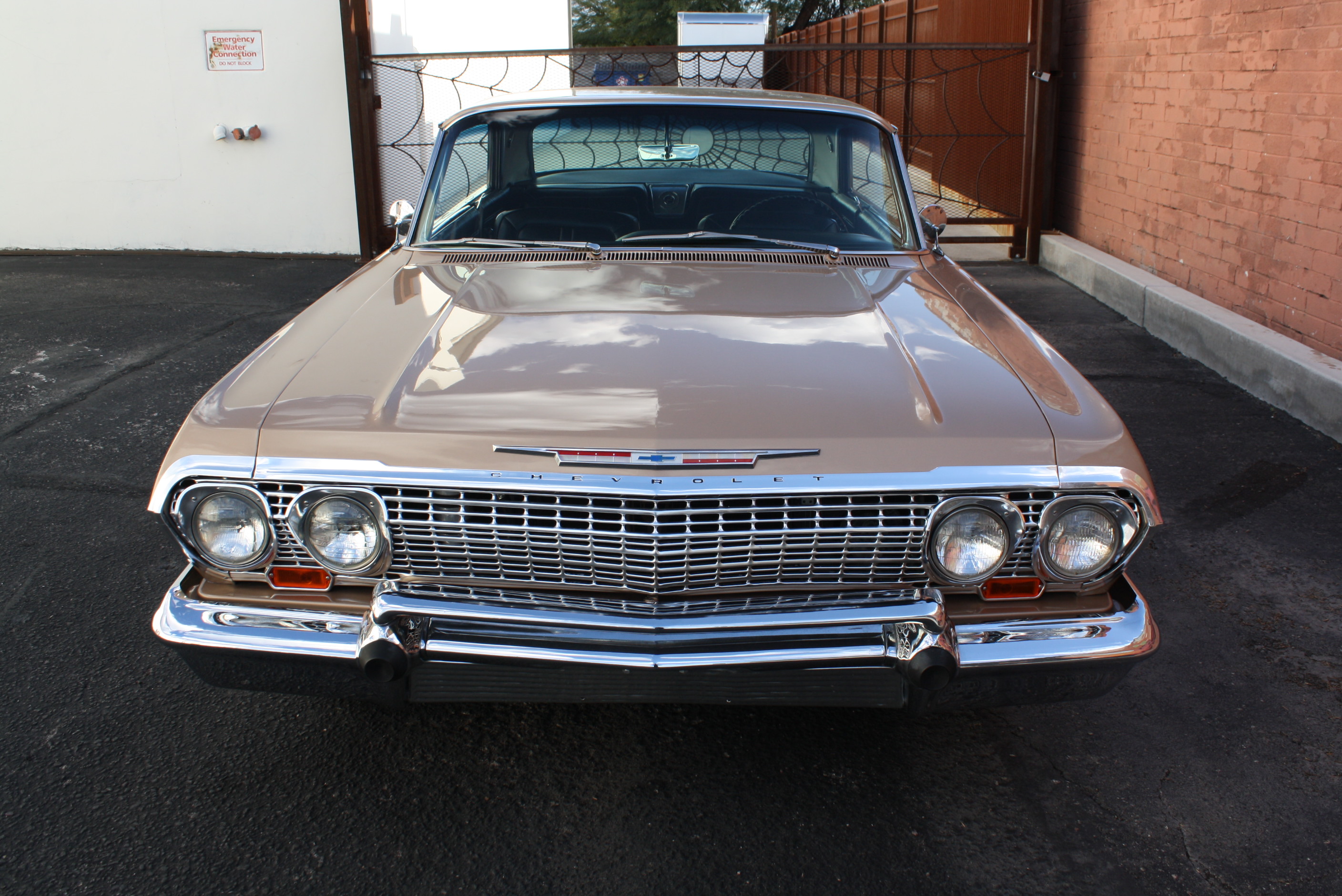 1963 Impala SS in special order “Anniversary Gold.”