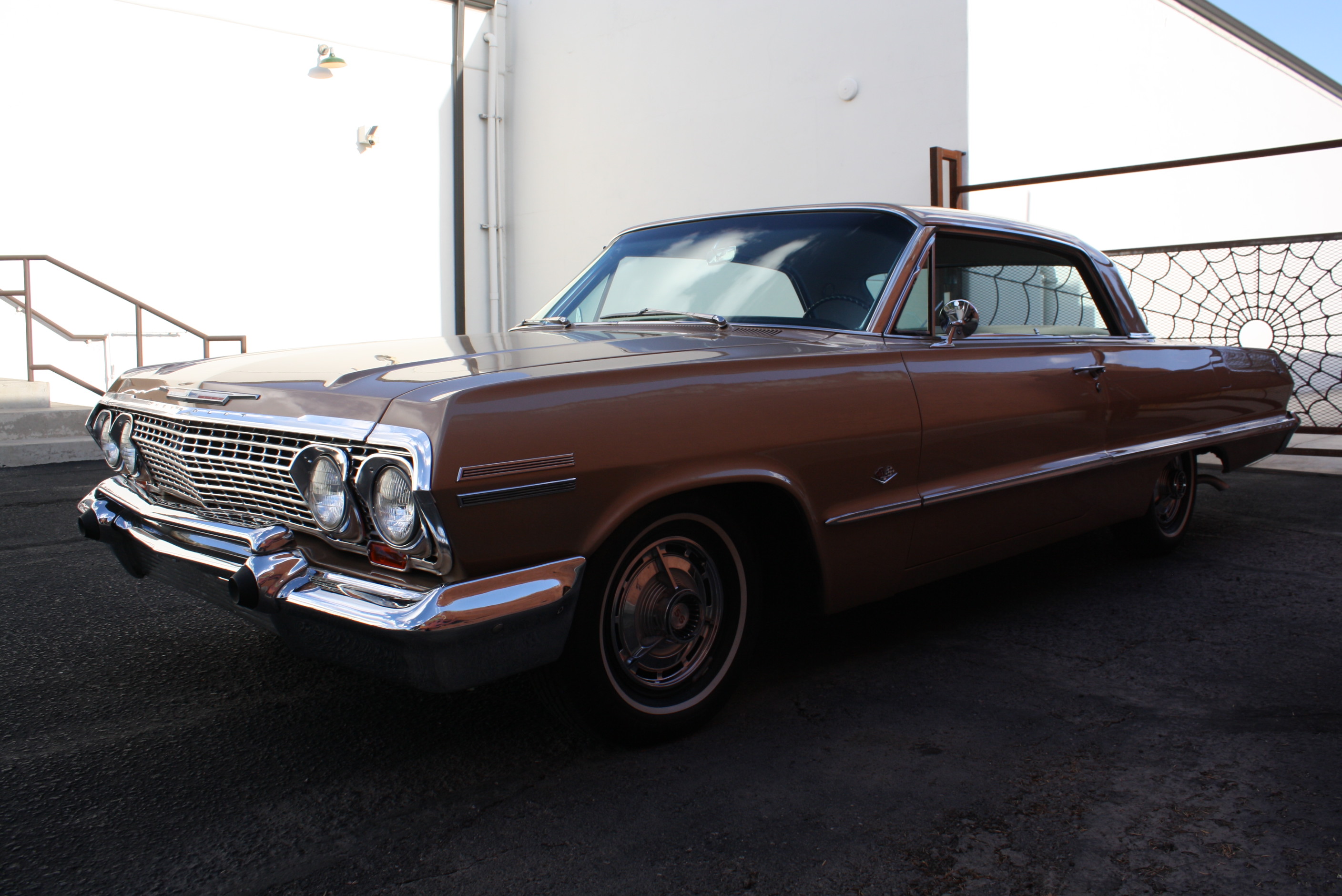 1963 Impala SS in special order “Anniversary Gold.”