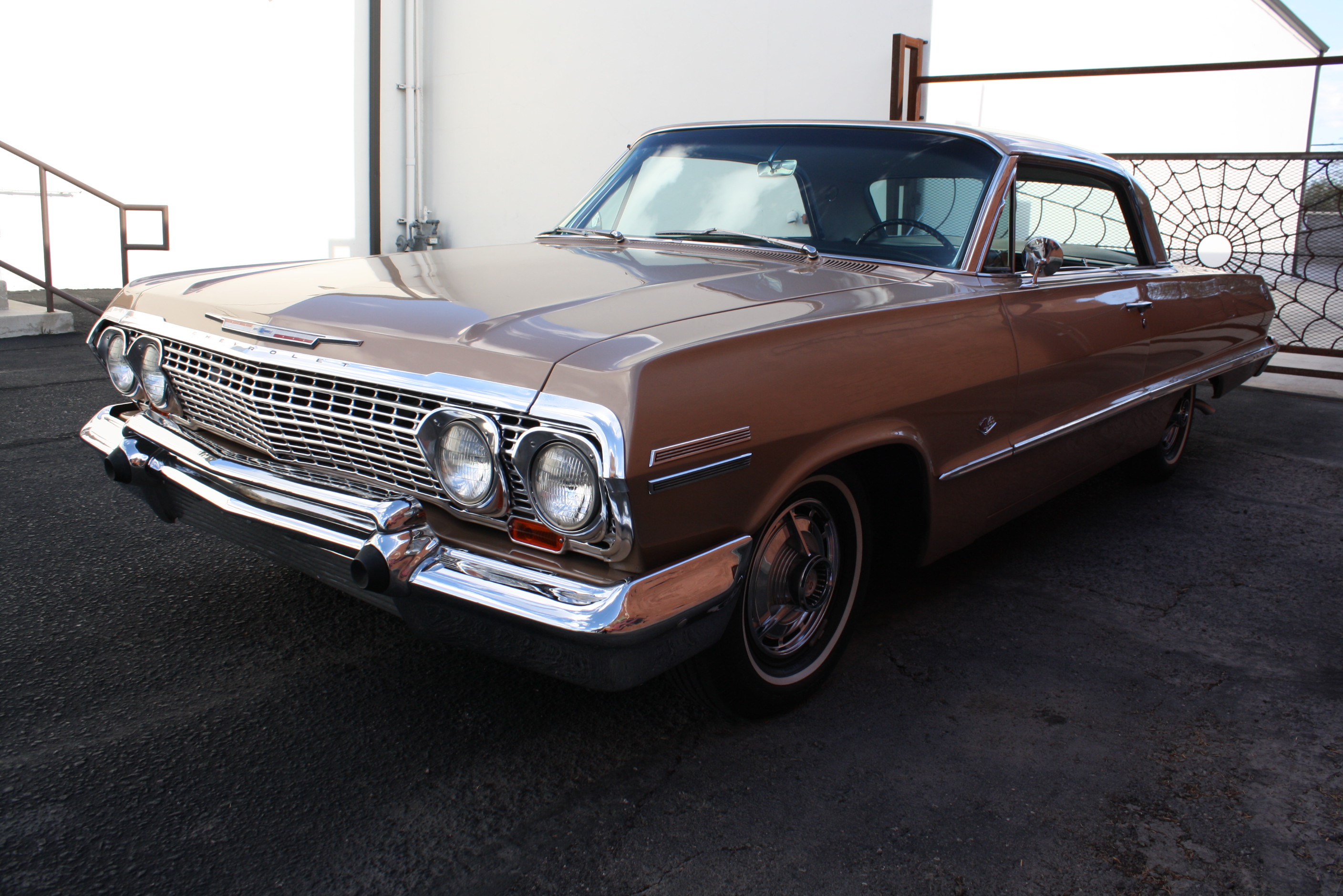 1963 Impala SS in special order “Anniversary Gold.”