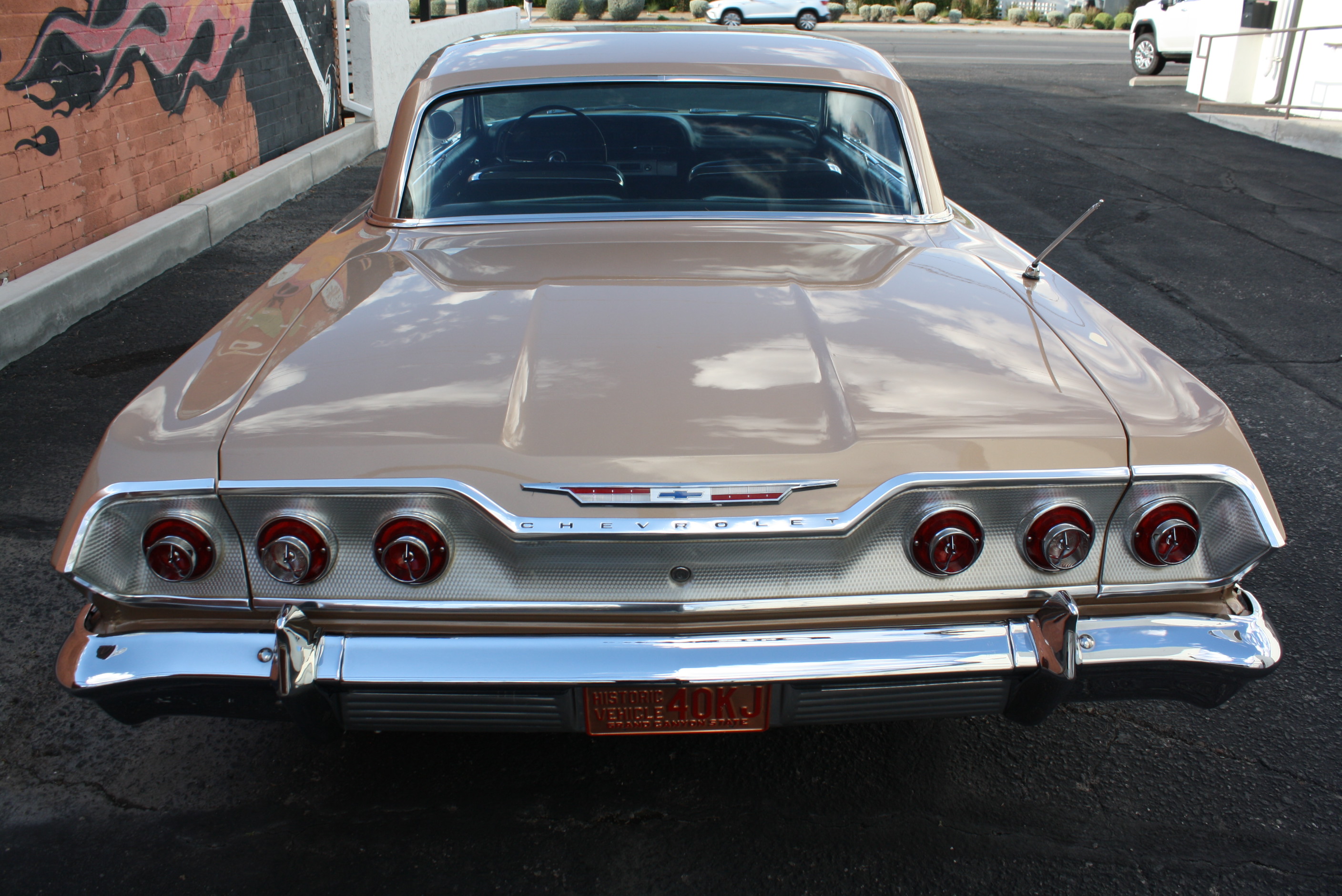 1963 Impala SS in special order “Anniversary Gold.”