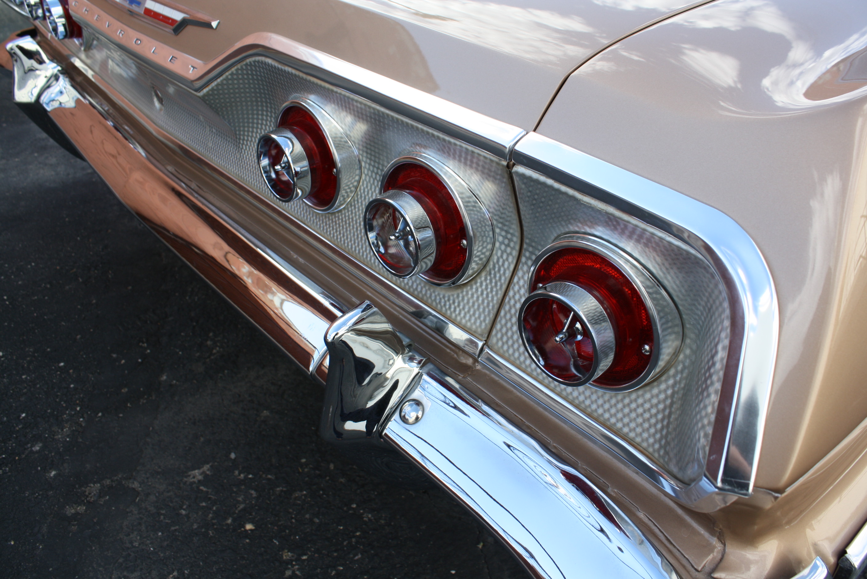 1963 Impala SS in special order “Anniversary Gold.”