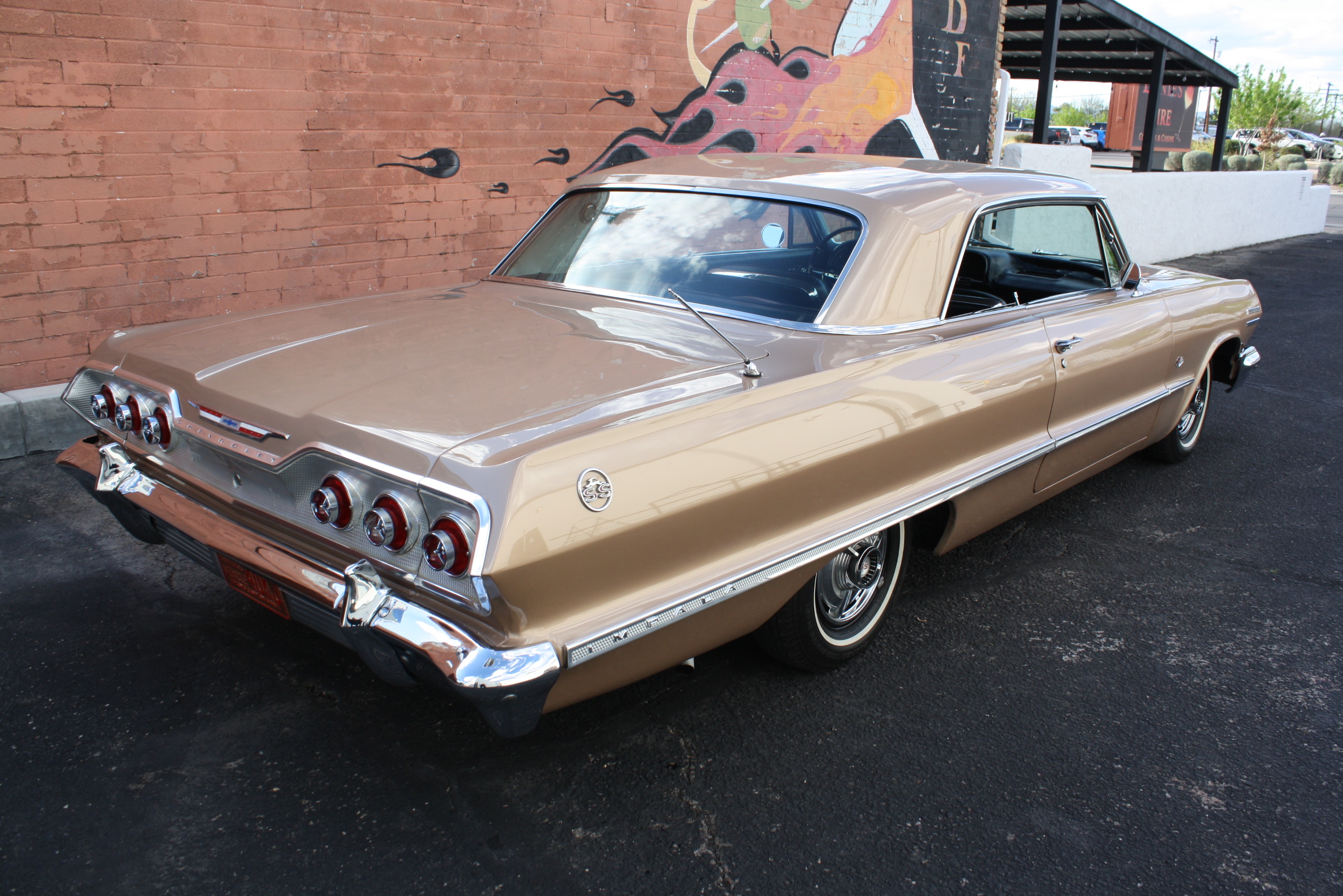 1963 Impala SS in special order “Anniversary Gold.”
