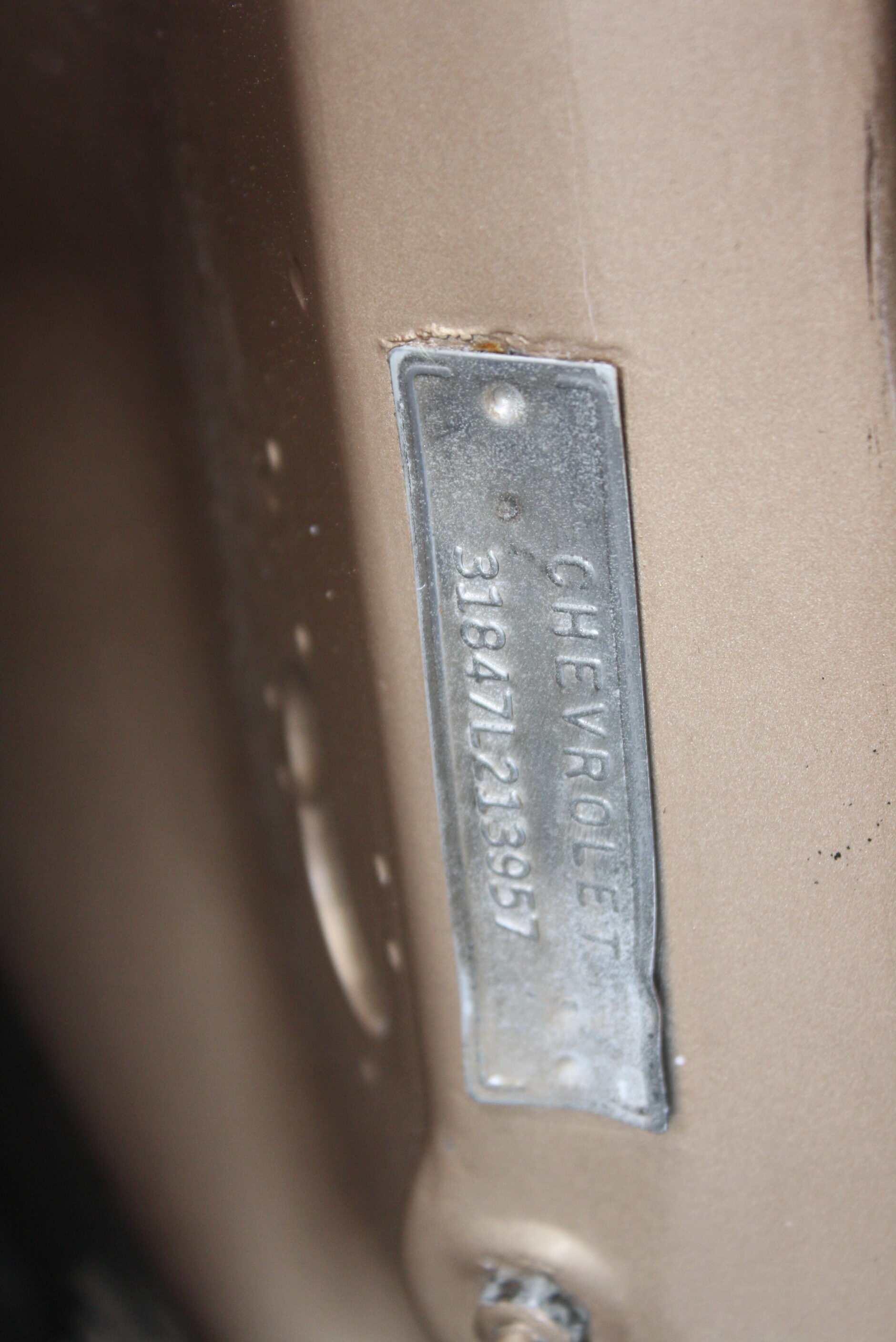 1963 Impala SS in special order “Anniversary Gold.”
