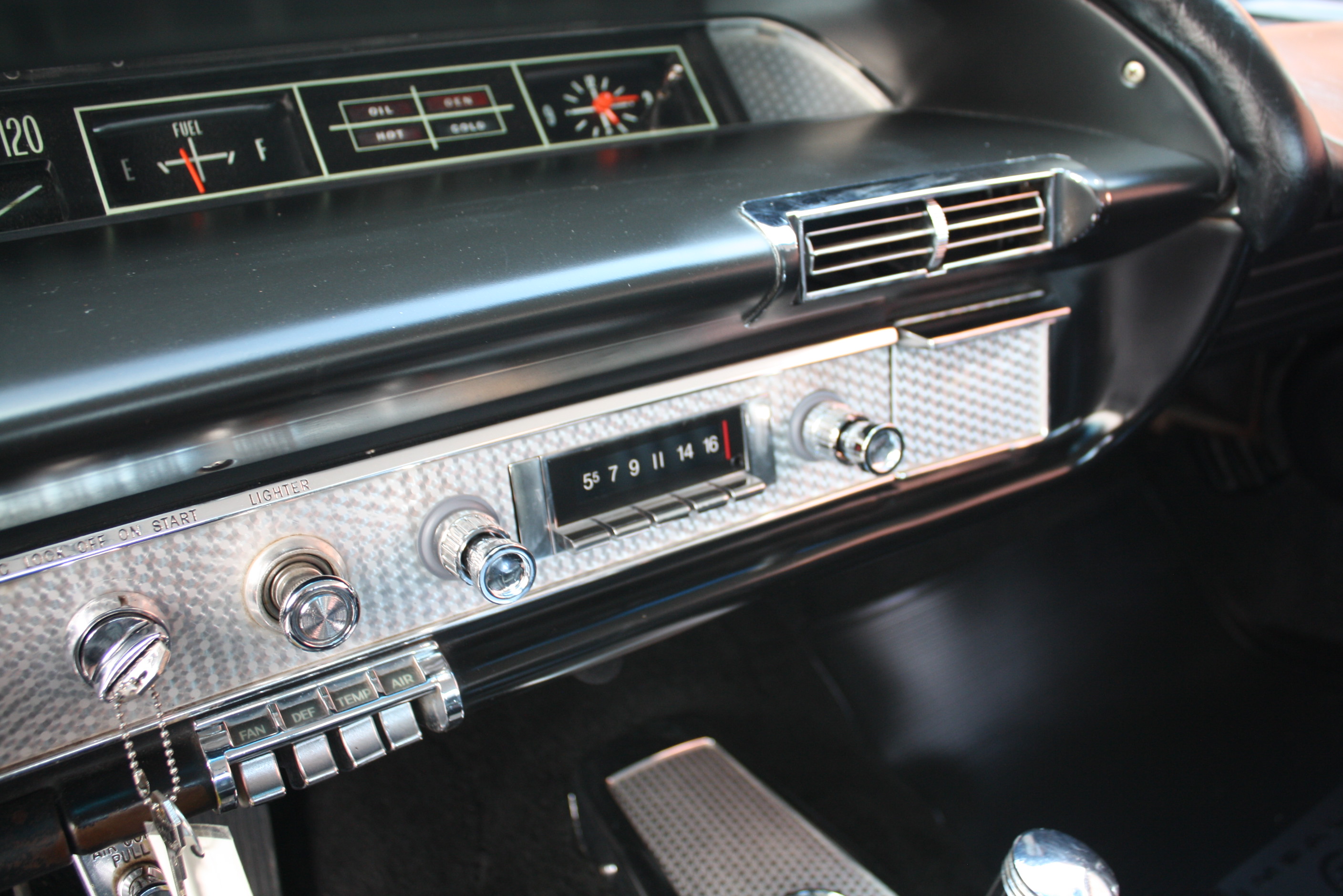 1963 Impala SS in special order “Anniversary Gold.”