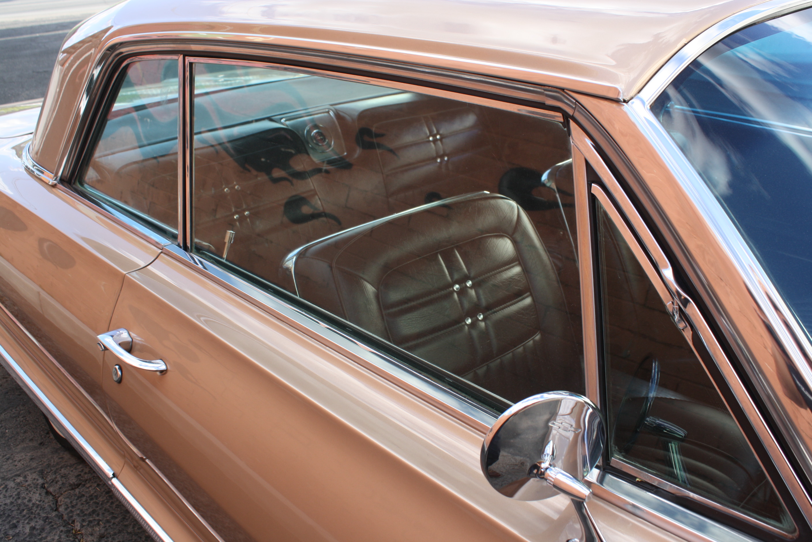1963 Impala SS in special order “Anniversary Gold.”