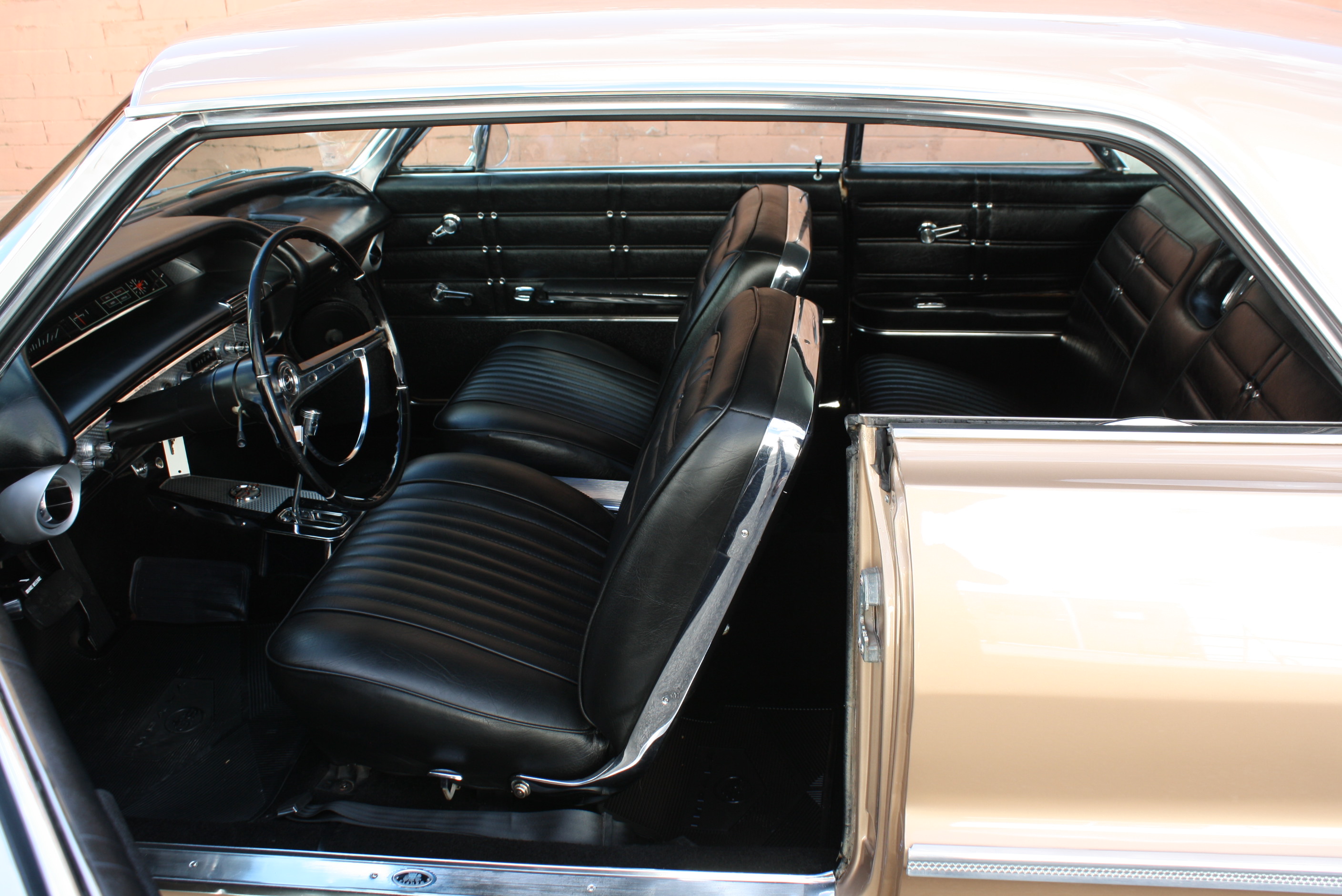 1963 Impala SS in special order “Anniversary Gold.”