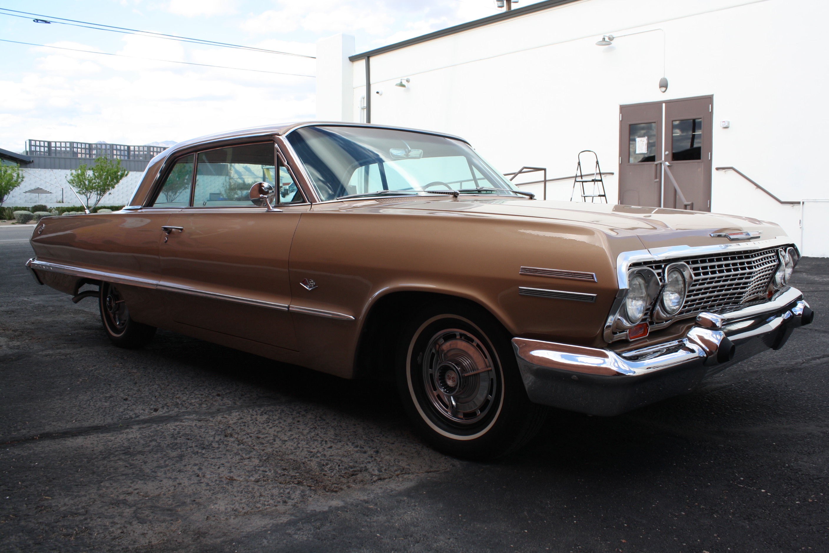 1963 Impala SS in special order “Anniversary Gold.”