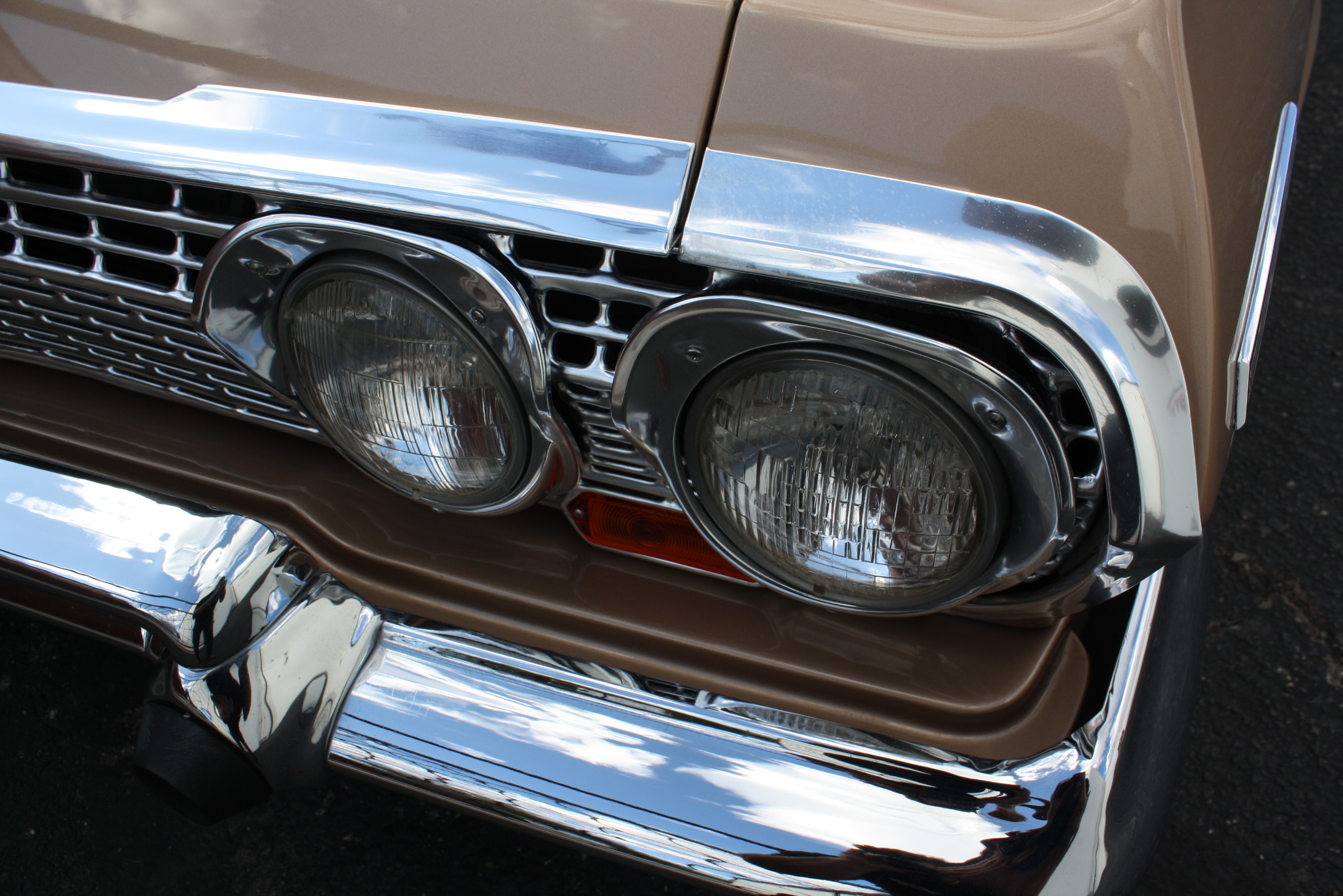 1963 Impala SS in special order “Anniversary Gold.”