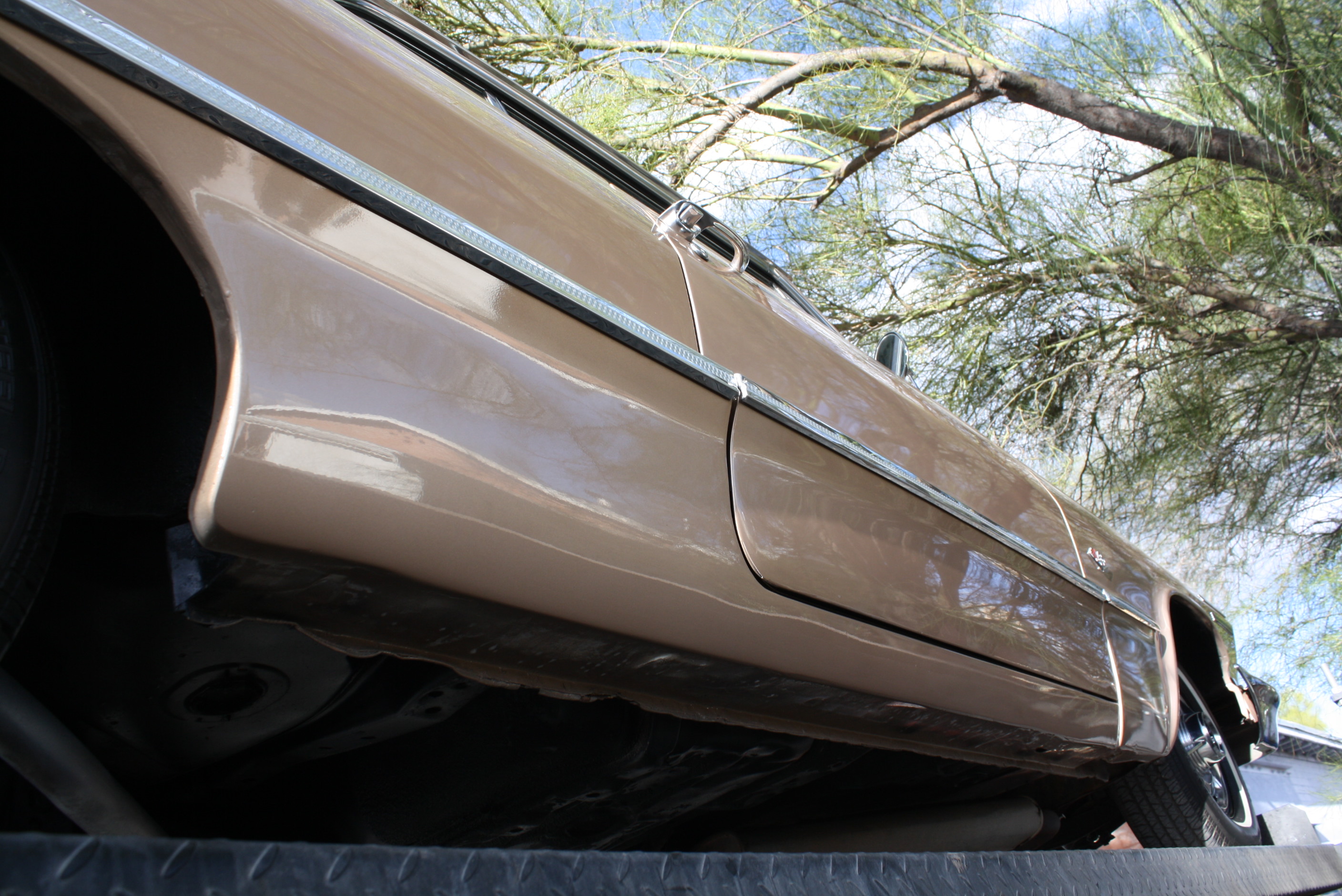 1963 Impala SS in special order “Anniversary Gold.”