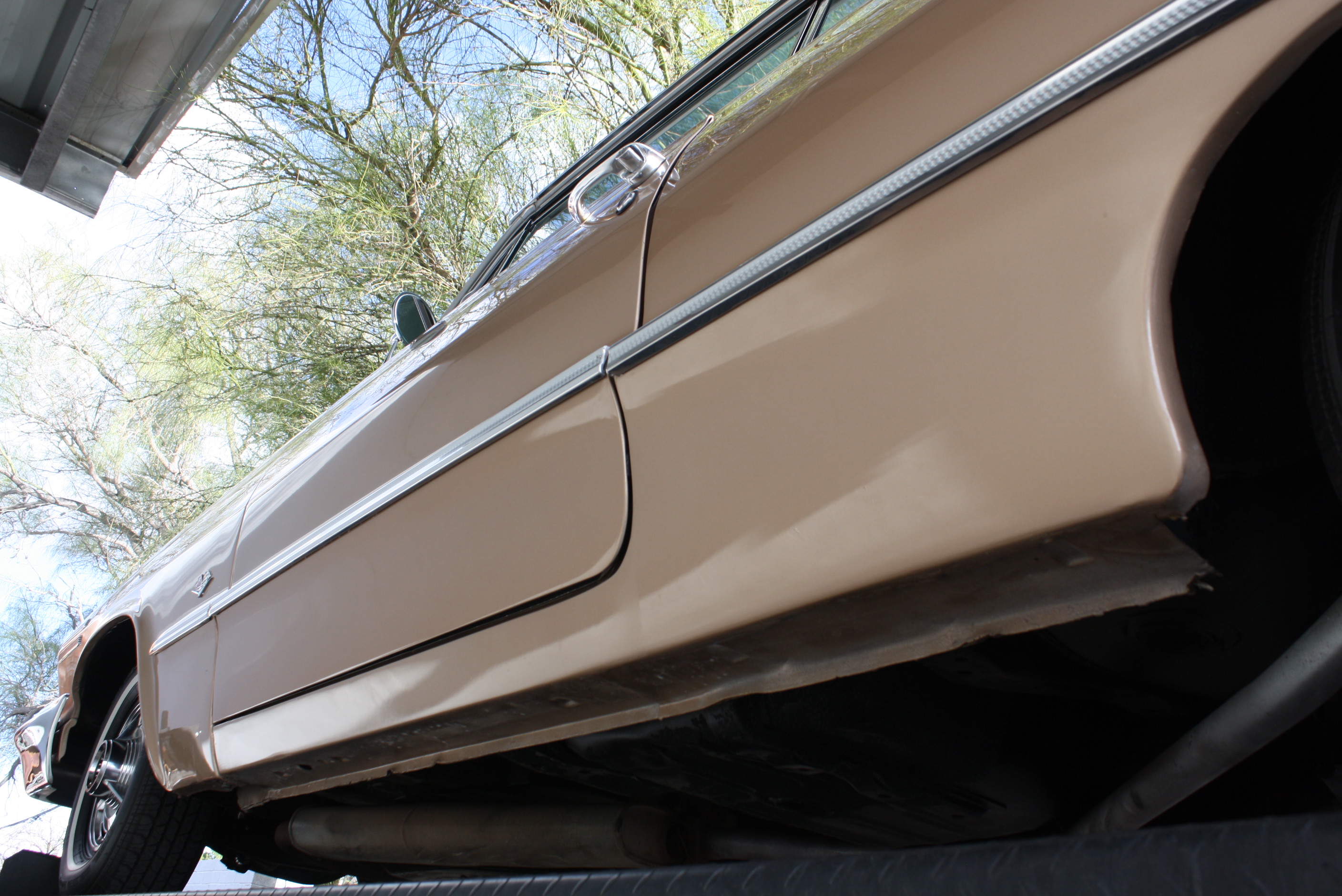 1963 Impala SS in special order “Anniversary Gold.”