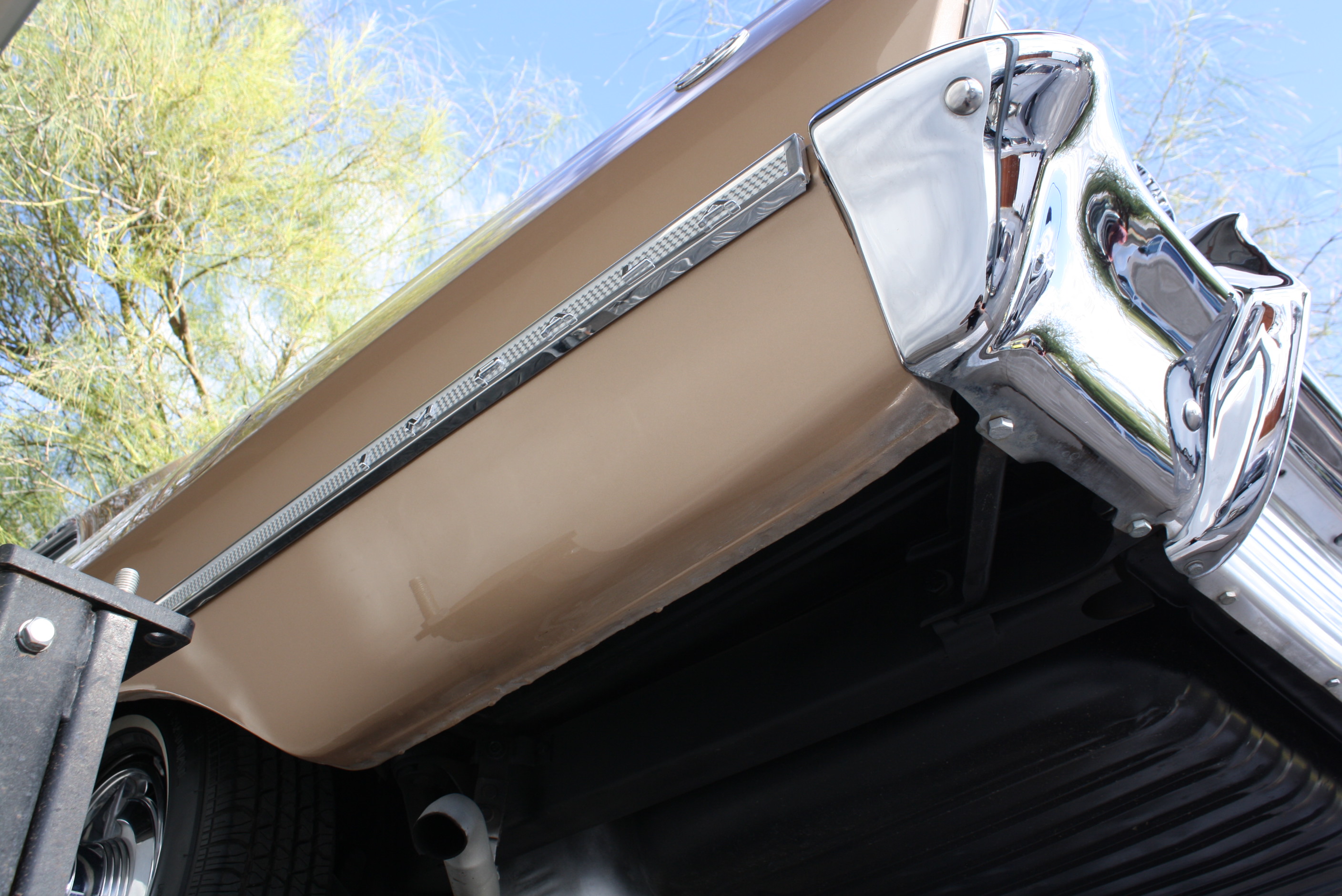 1963 Impala SS in special order “Anniversary Gold.”