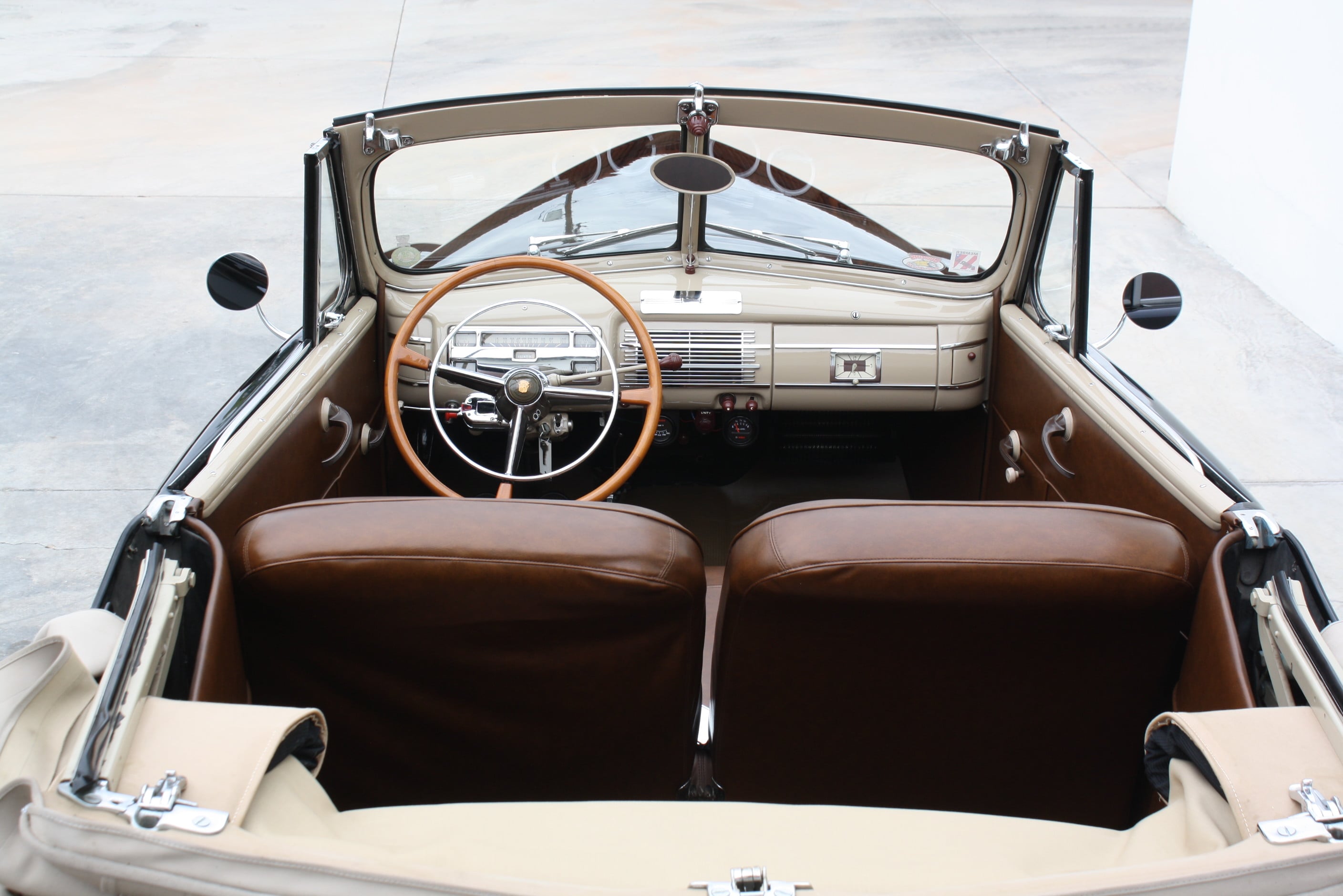 1940 Ford Deluxe Desoto Hemi powered convertible.