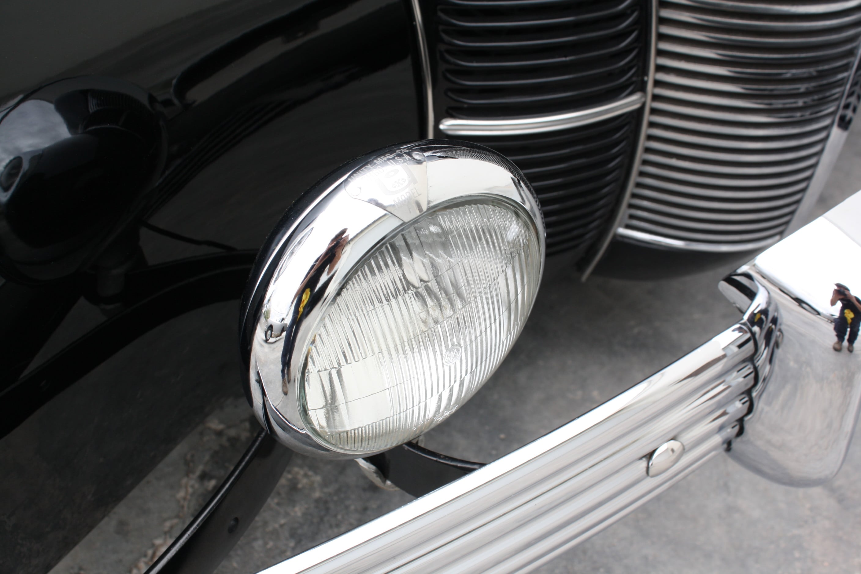 1940 Ford Deluxe Desoto Hemi powered convertible.