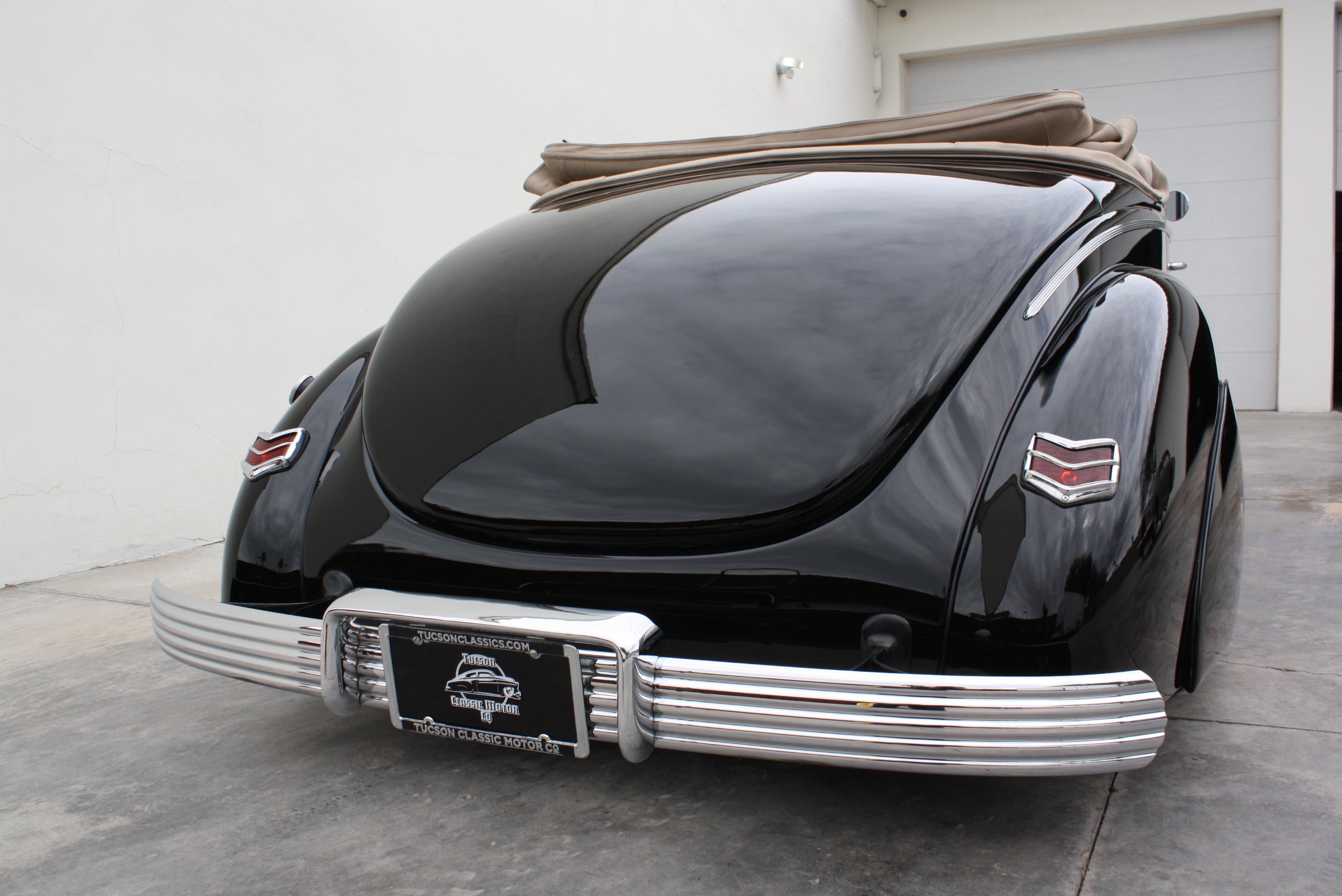 1940 Ford Deluxe Desoto Hemi powered convertible.