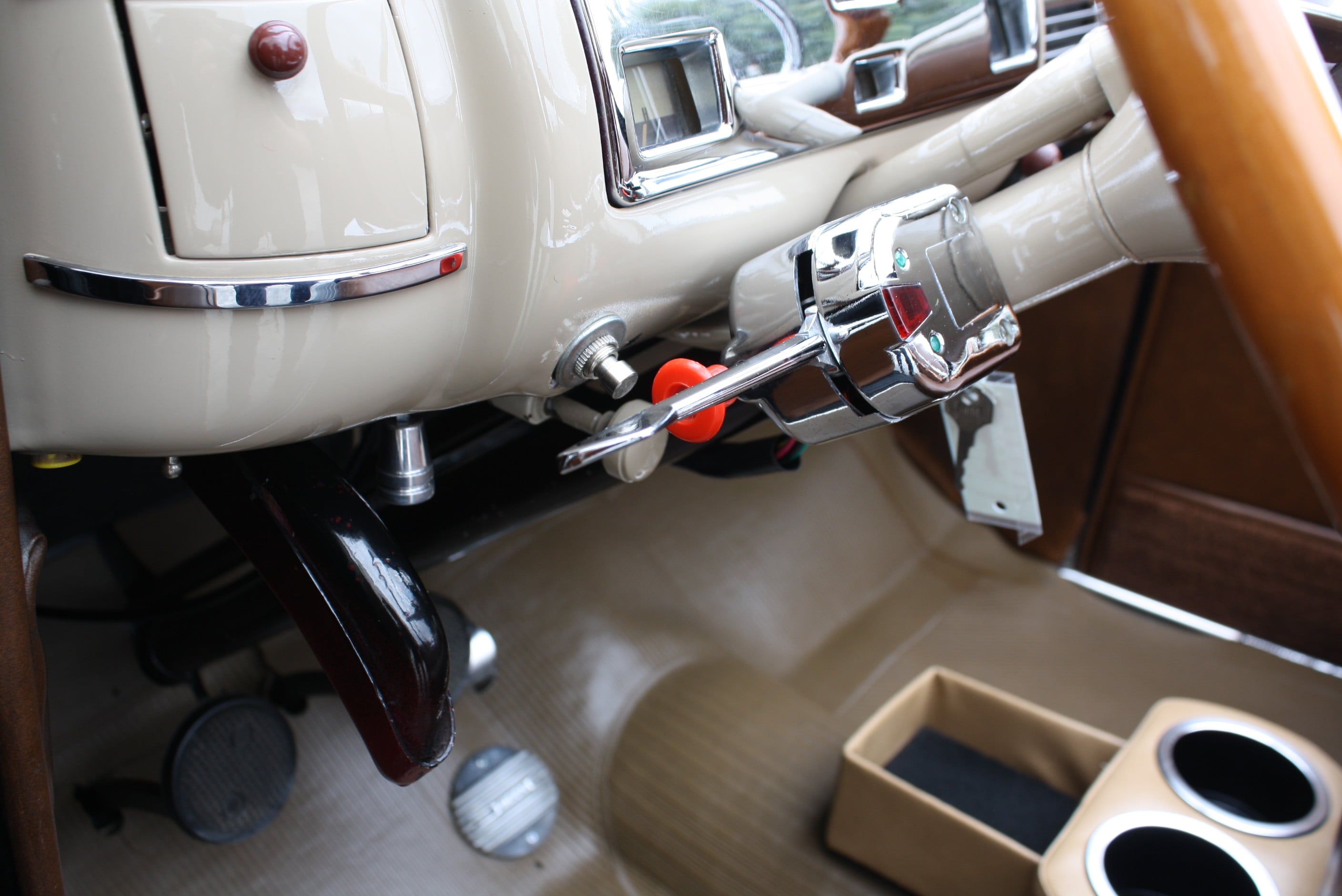 1940 Ford Deluxe Desoto Hemi powered convertible.