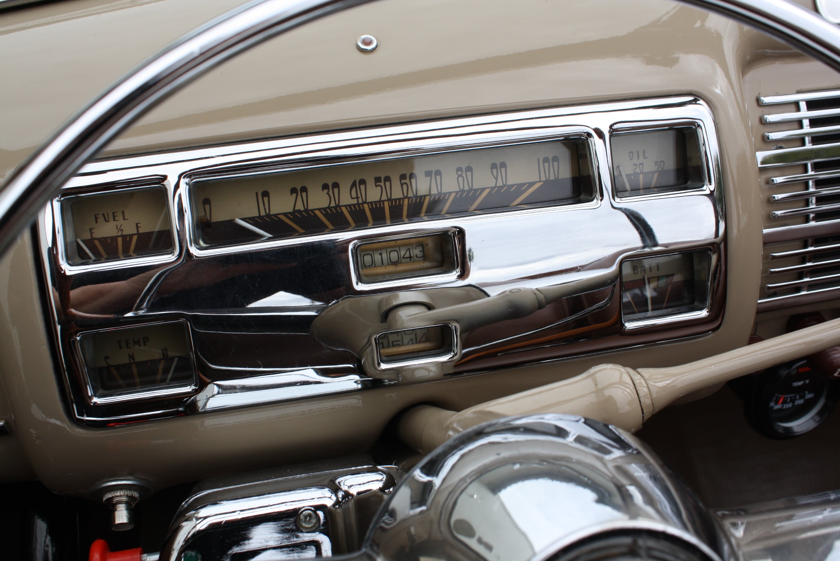 1940 Ford Deluxe Desoto Hemi powered convertible.