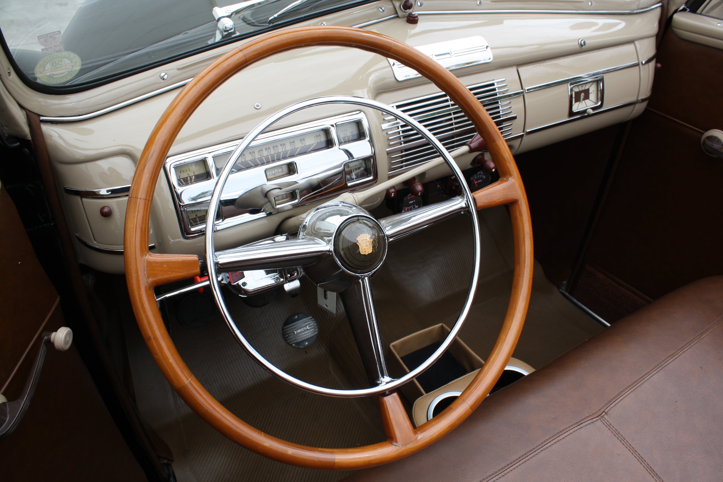 1940 Ford Deluxe Desoto Hemi powered convertible.