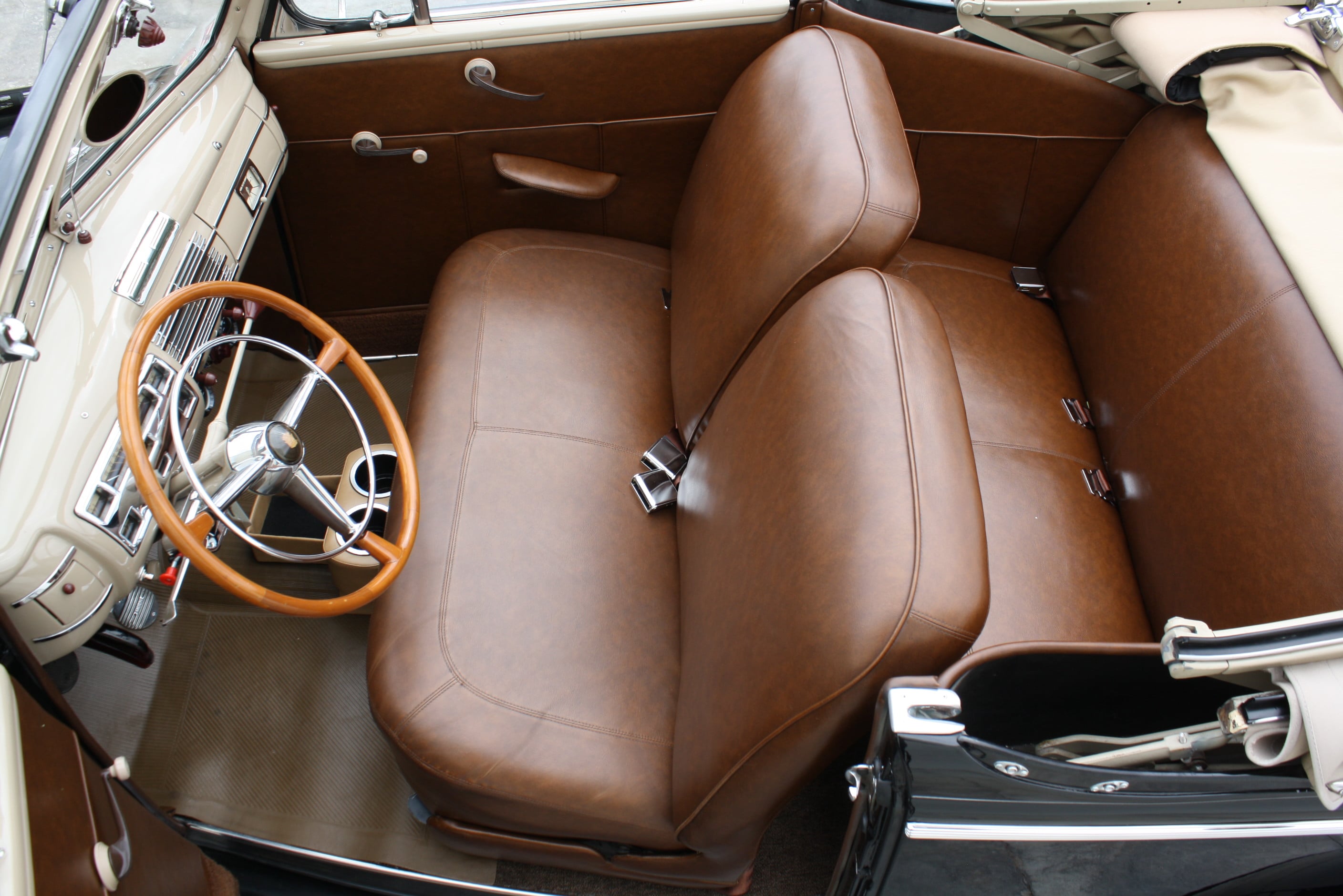 1940 Ford Deluxe Desoto Hemi powered convertible.