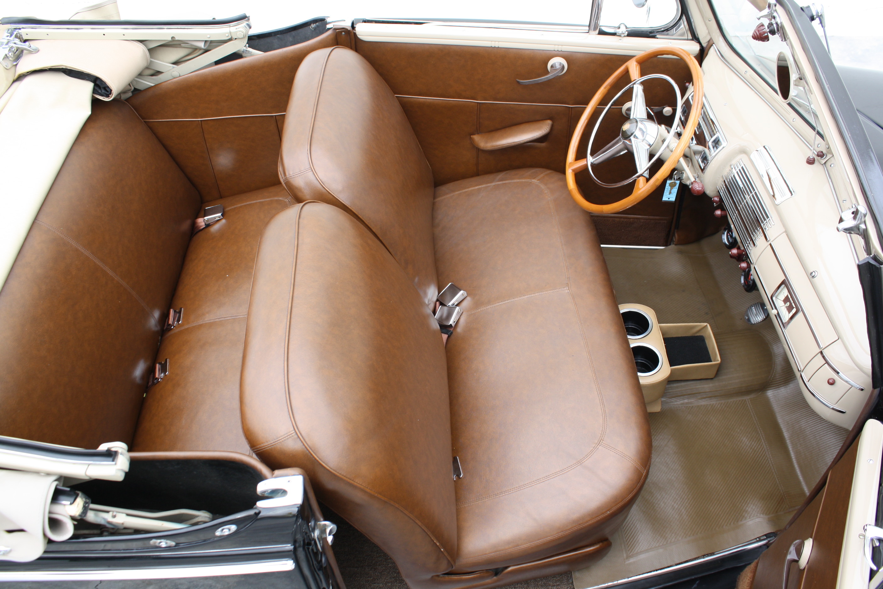 1940 Ford Deluxe Desoto Hemi powered convertible.
