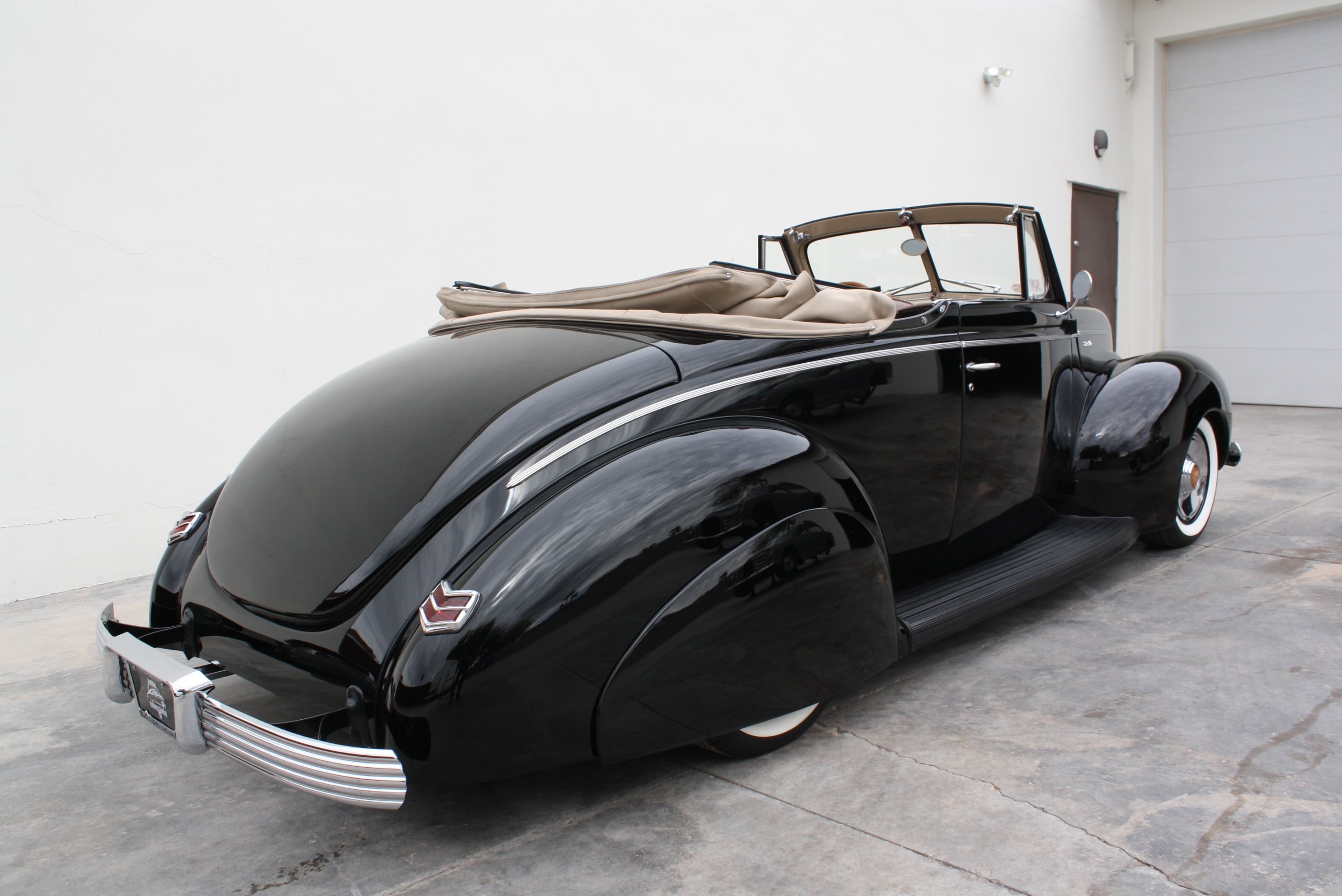 1940 Ford Deluxe Desoto Hemi powered convertible.