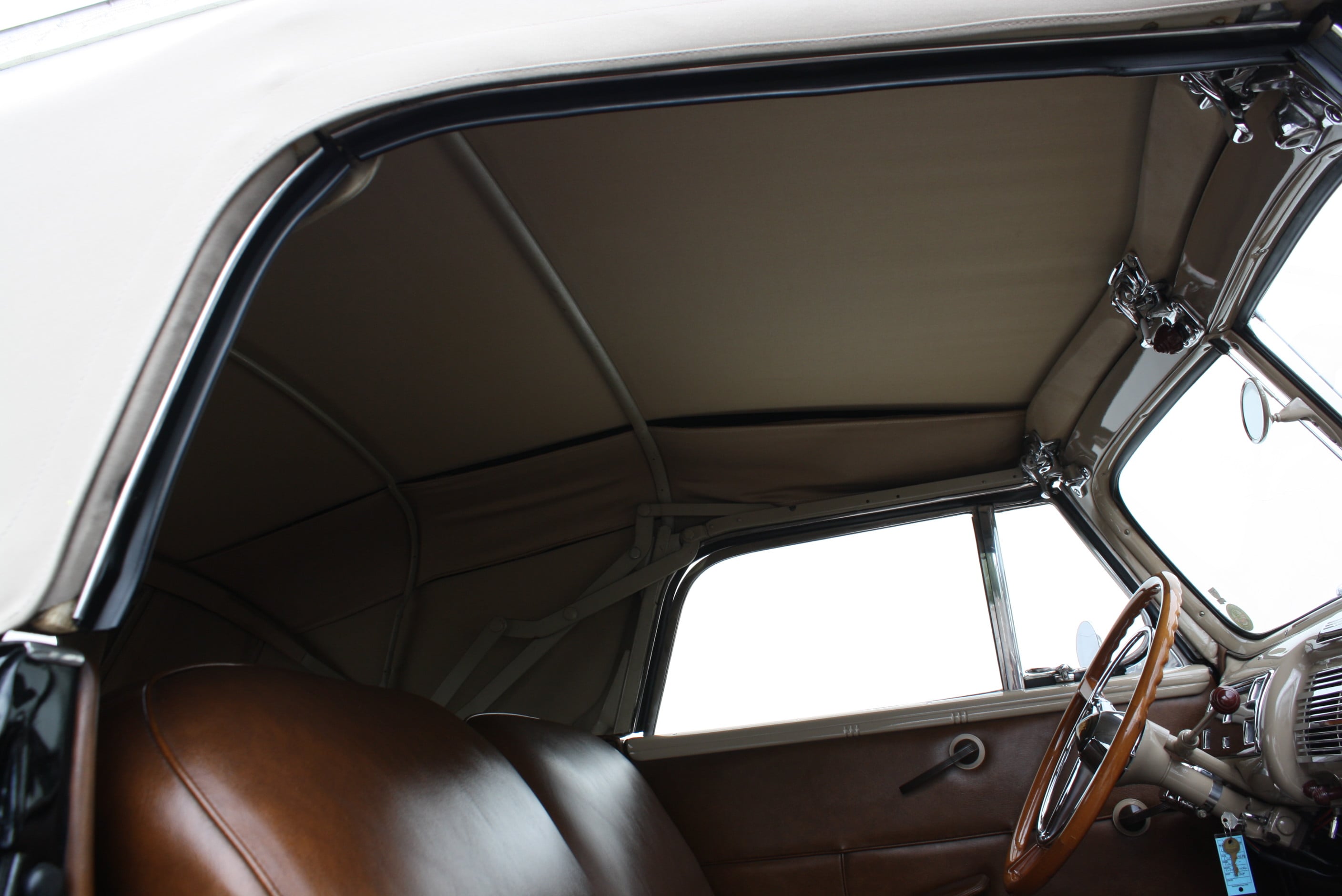 1940 Ford Deluxe Desoto Hemi powered convertible.
