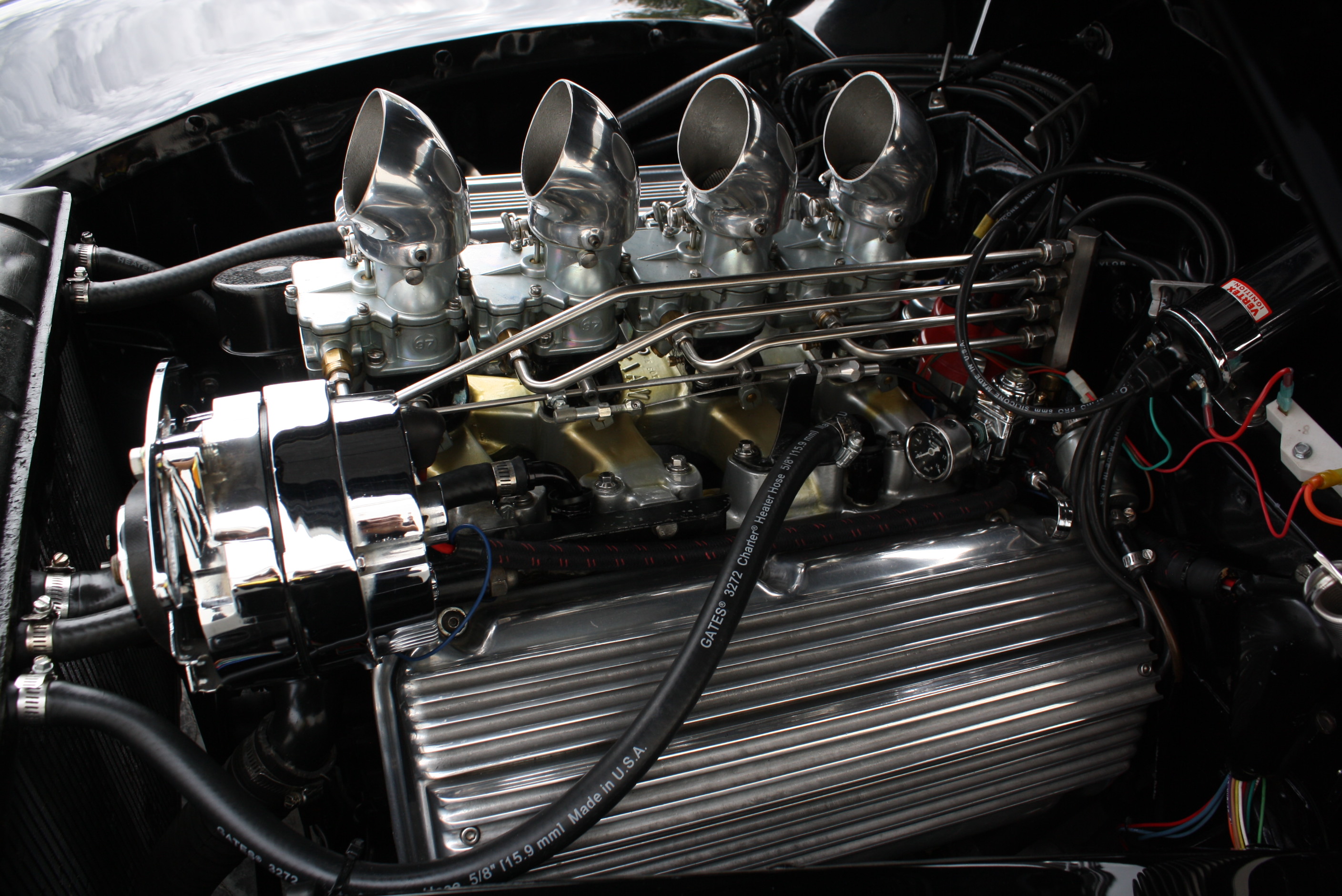 1940 Ford Deluxe Desoto Hemi powered convertible.