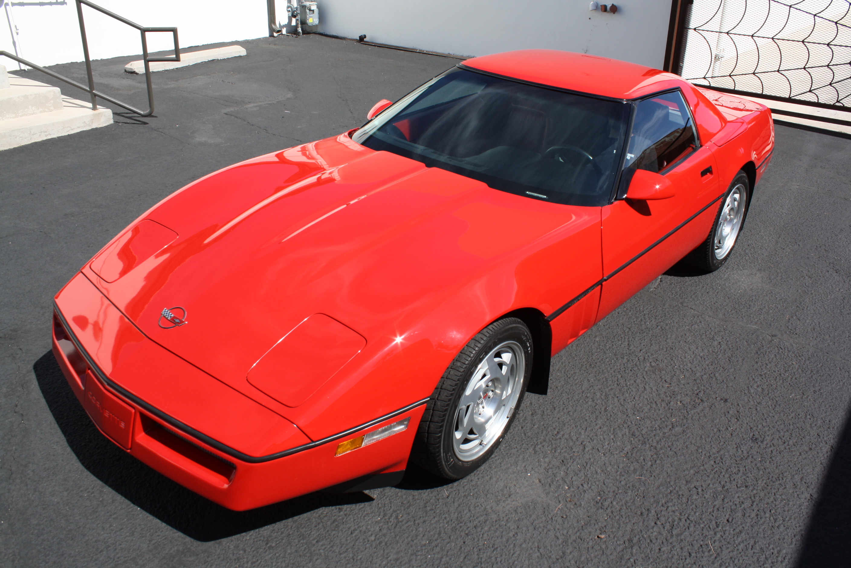 1990 Corvette with 2 tops and only 21,636 Miles since new.