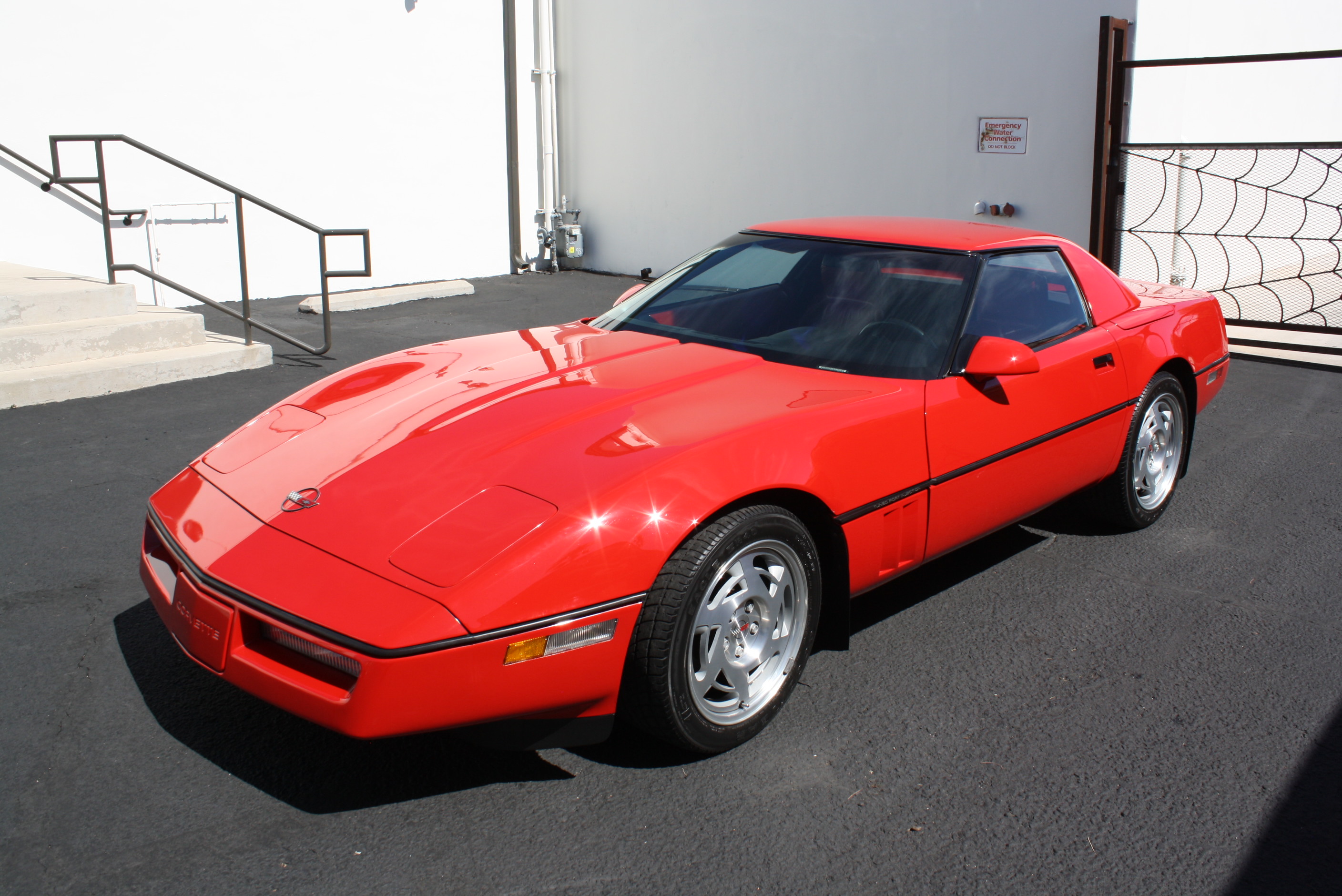 1990 Corvette with 2 tops and only 21,636 Miles since new.