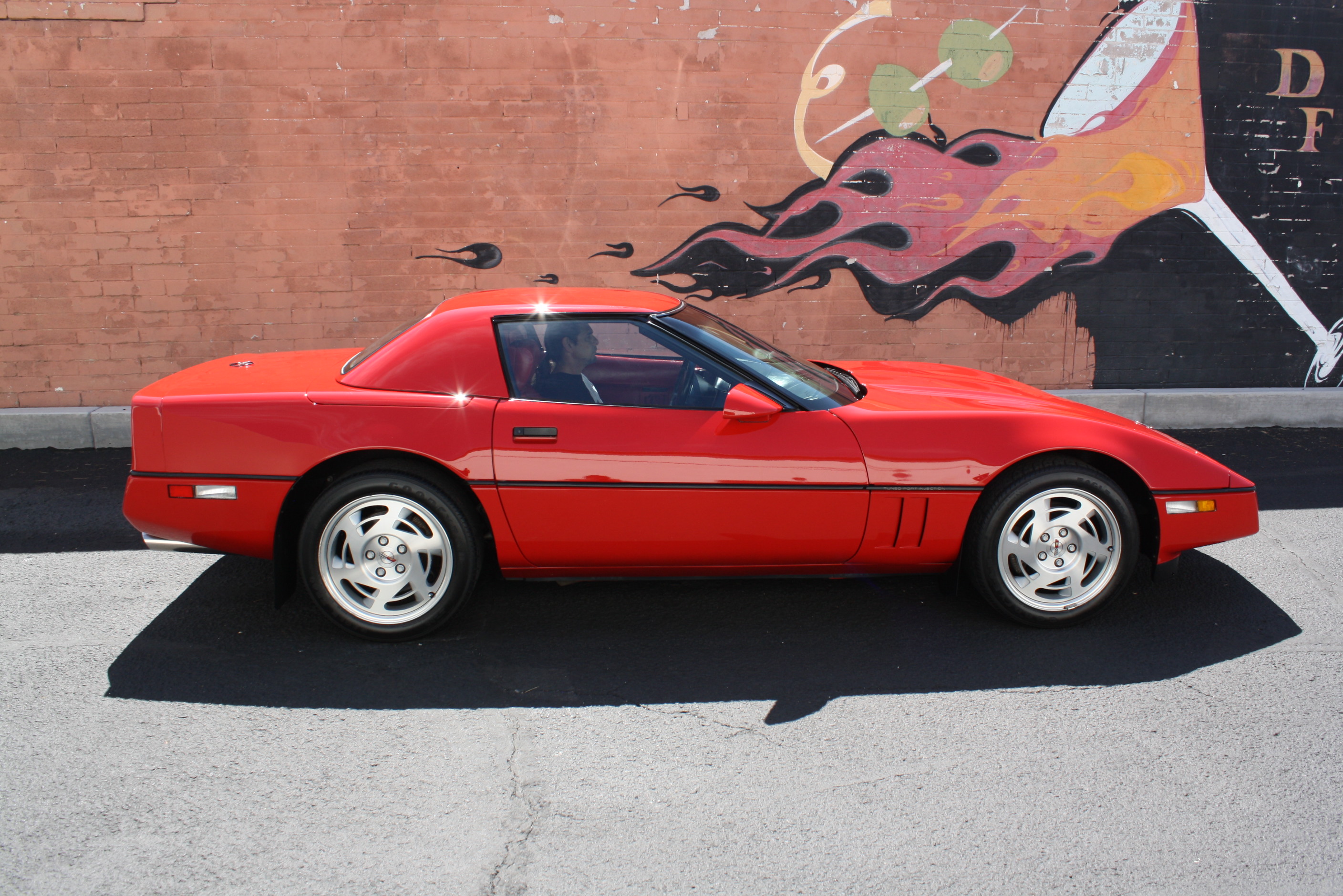 1990 Corvette with 2 tops and only 21,636 Miles since new.