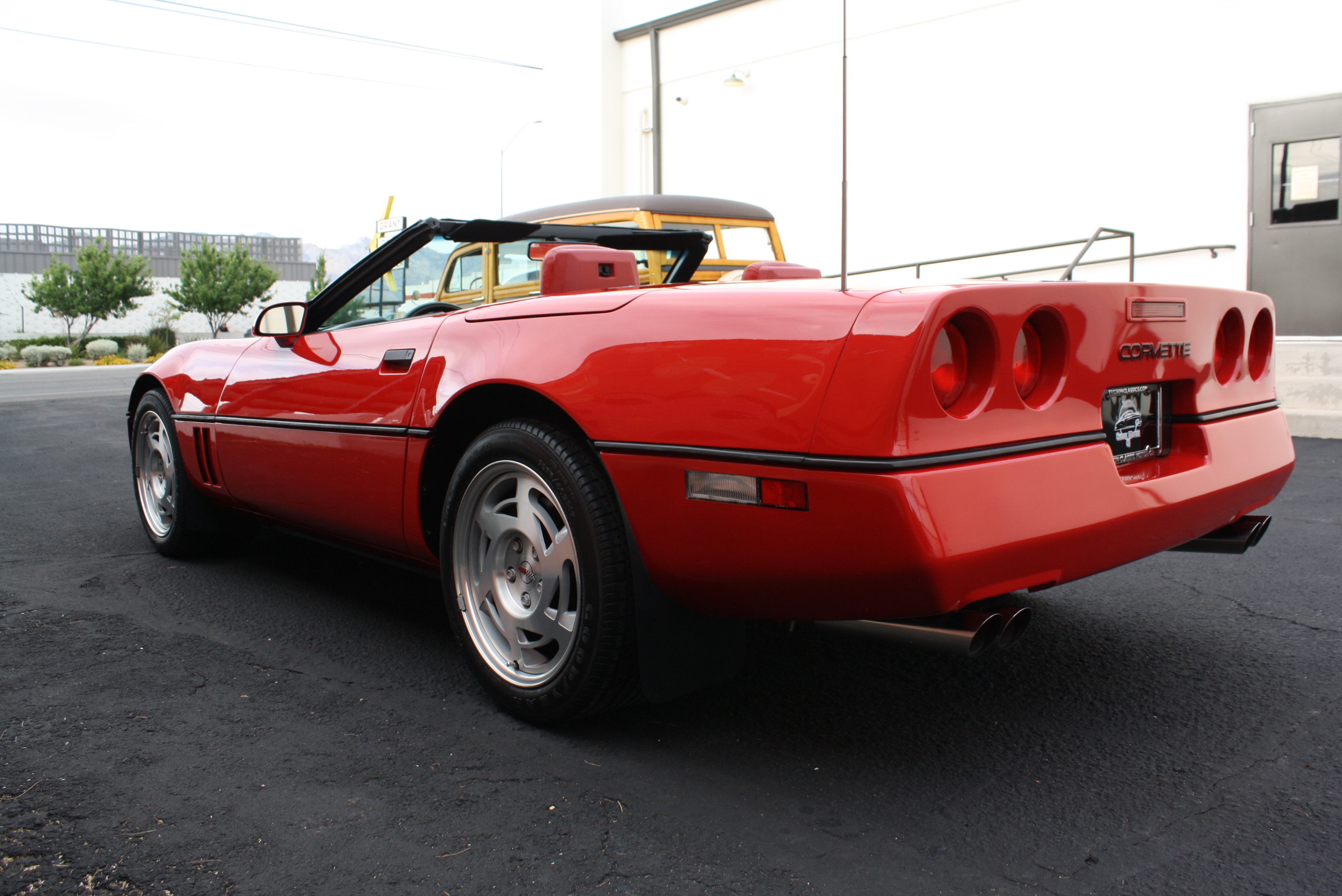 1990 Corvette with 2 tops and only 21,636 Miles since new.