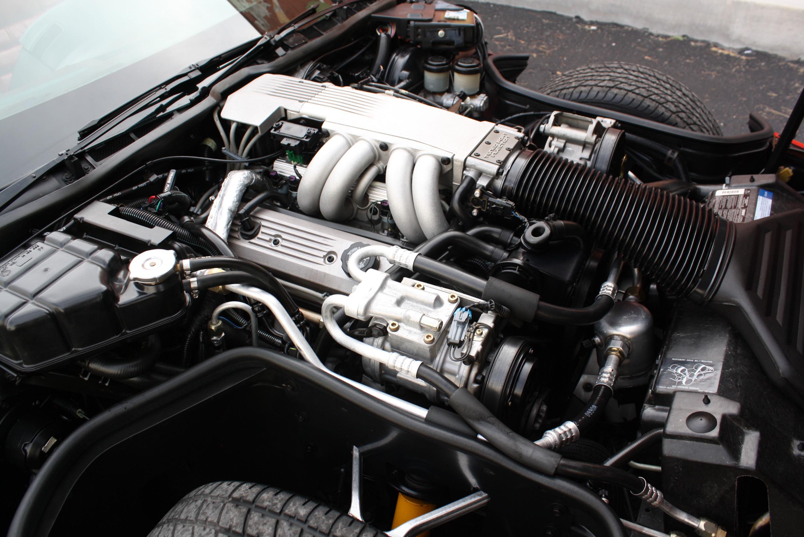 1990 Corvette with 2 tops and only 21,636 Miles since new.